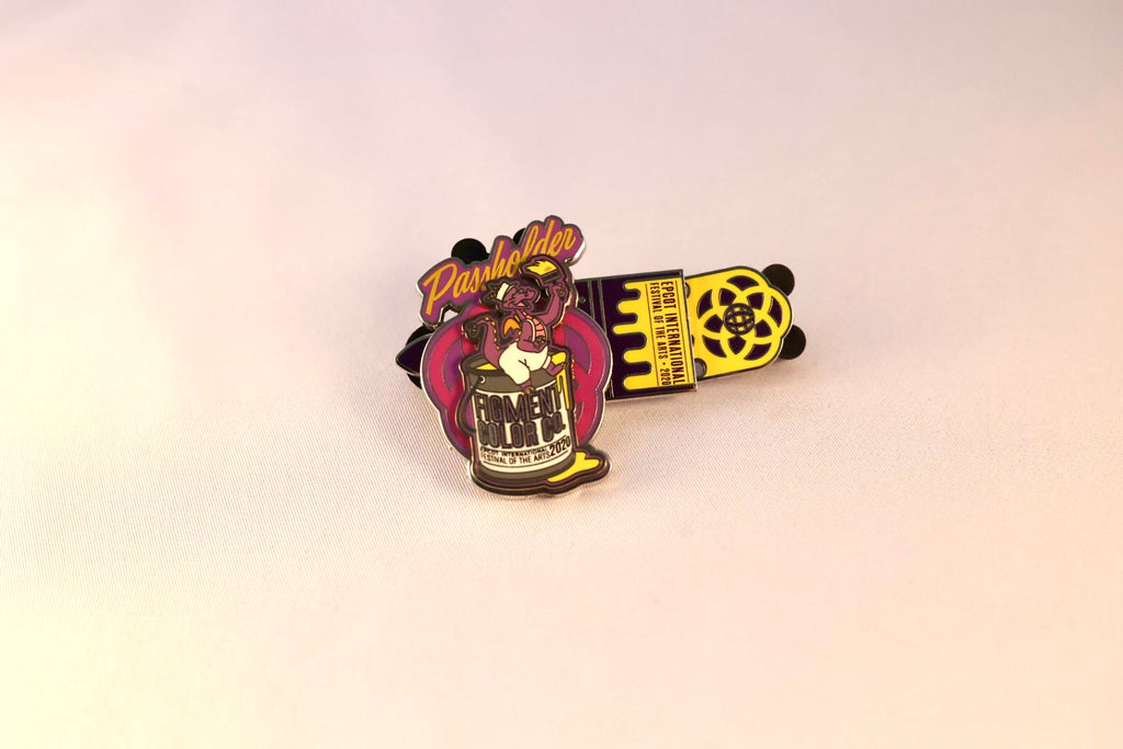 Disney 2020 Epcot Festival of the Arts Limited Edition Pin Set (Figment & Mickey)