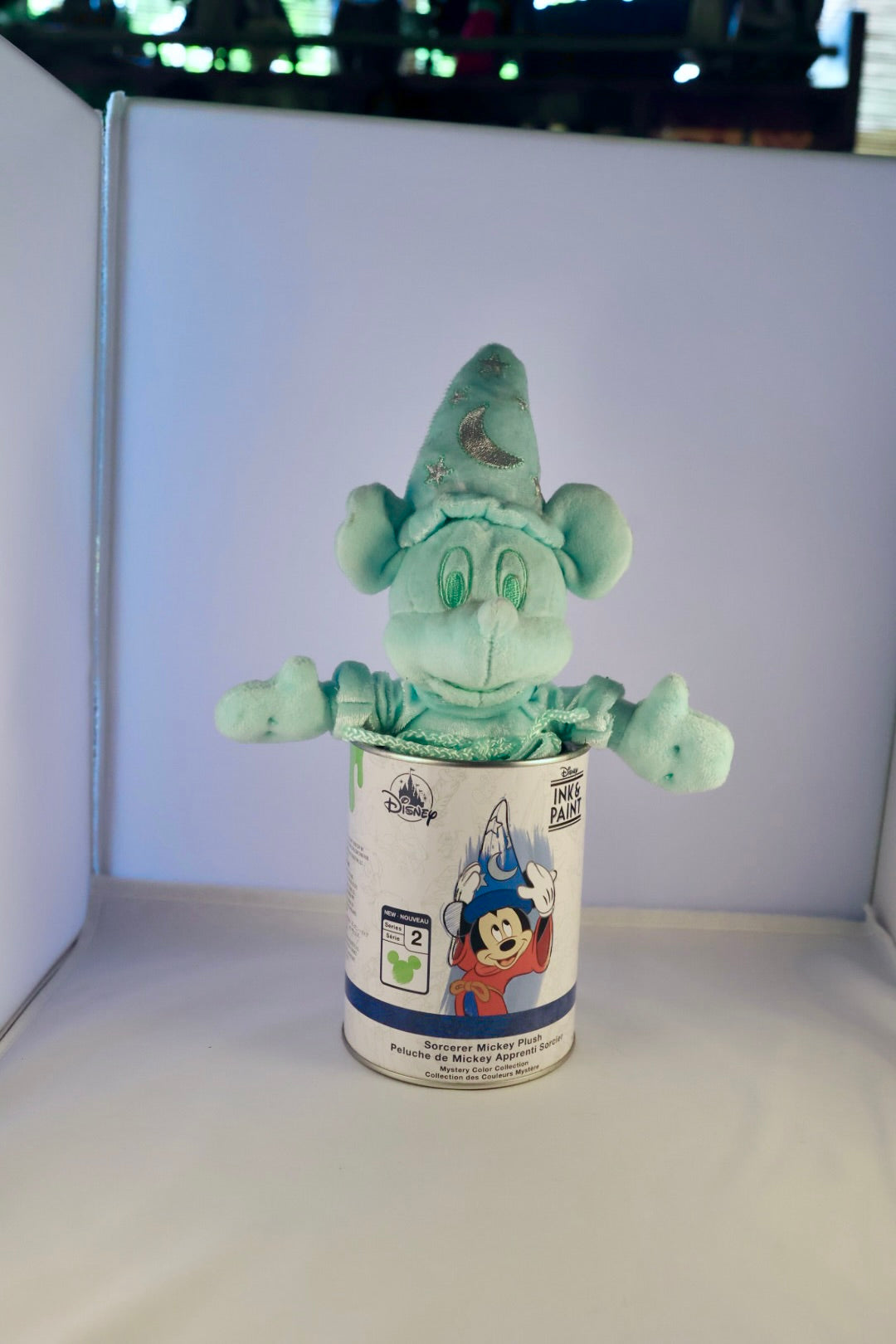Disney Parks Ink & Paint Series 2 Sorcerer Mickey Mystery Plush Can Lot of 3