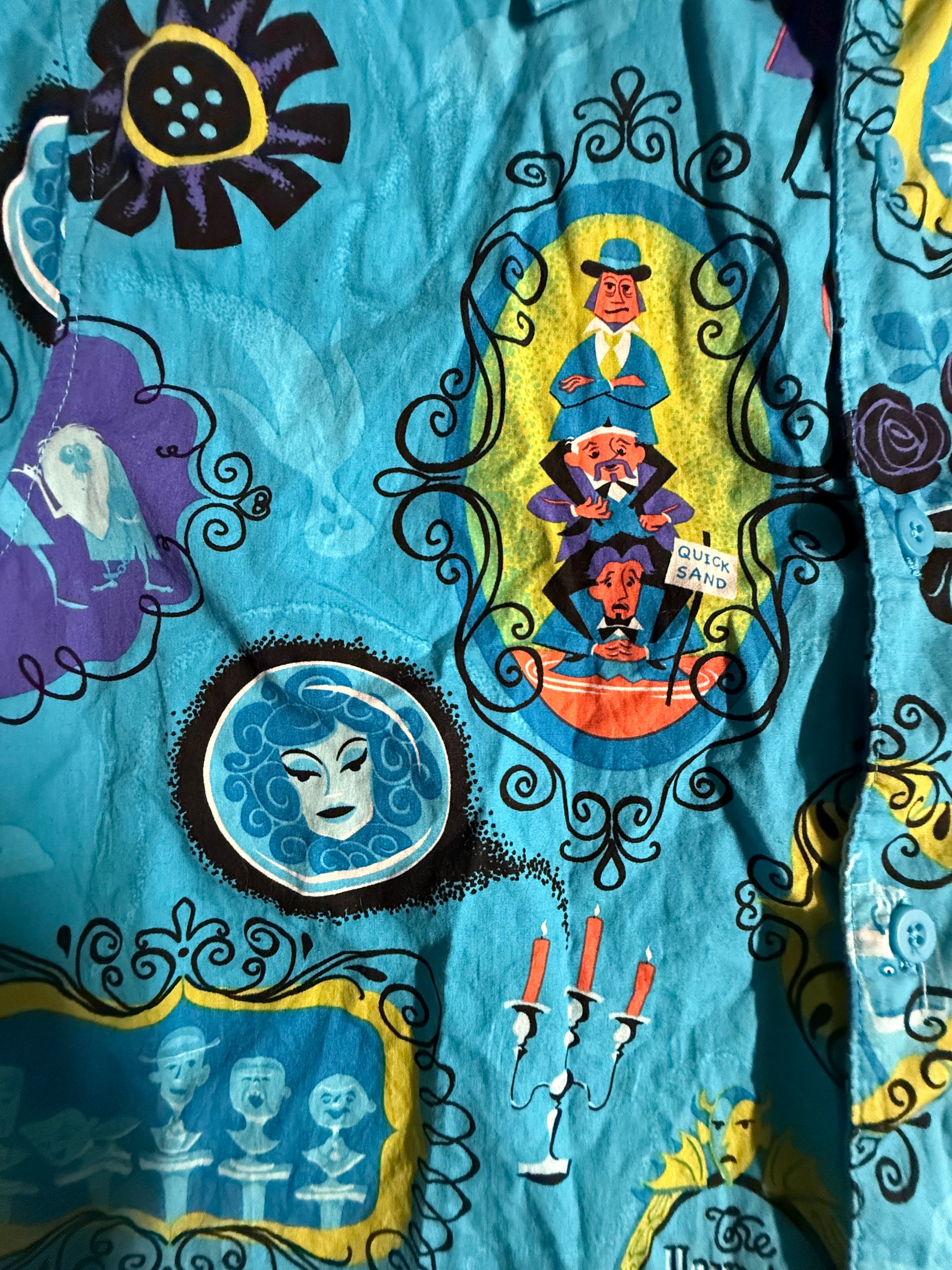 Disney Parks x SHAG Haunted Mansion Aloha Shirt