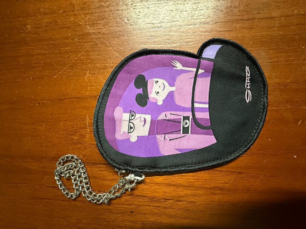 NWT Disney x Harveys x SHAG Haunted Mansion 50th Anniversary Doom Buggy Coin Purse