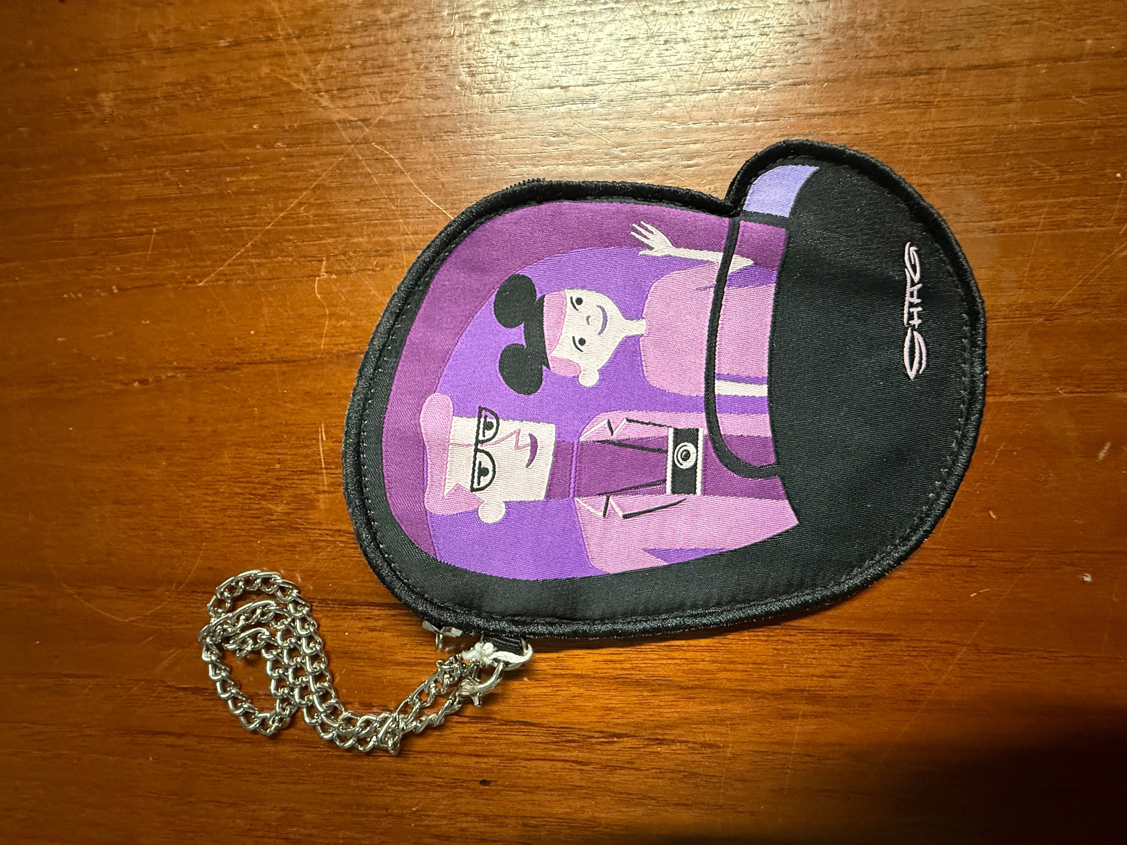 NWT Disney x Harveys x SHAG Haunted Mansion 50th Anniversary Doom Buggy Coin Purse