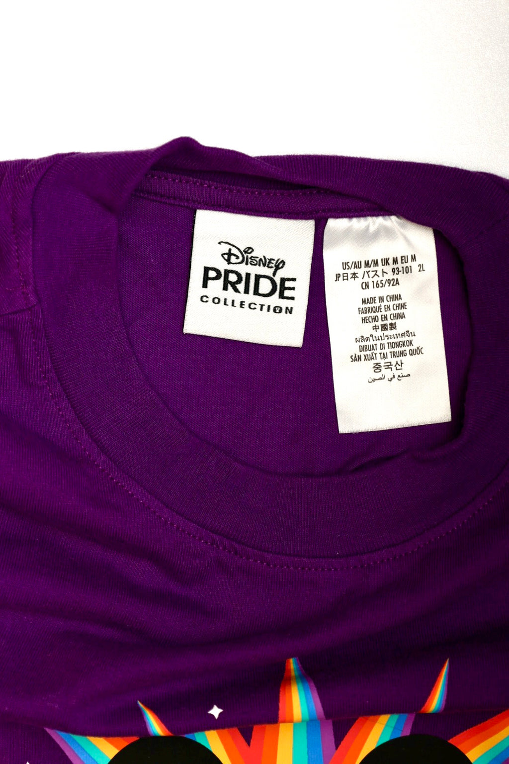Disney Pride Collection Mickey Mouse Purple Crop T-Shirt – Walt Disney World