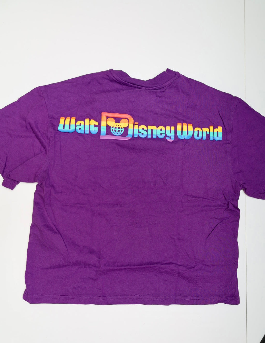 Disney Pride Collection Mickey Mouse Purple Crop T-Shirt – Walt Disney World