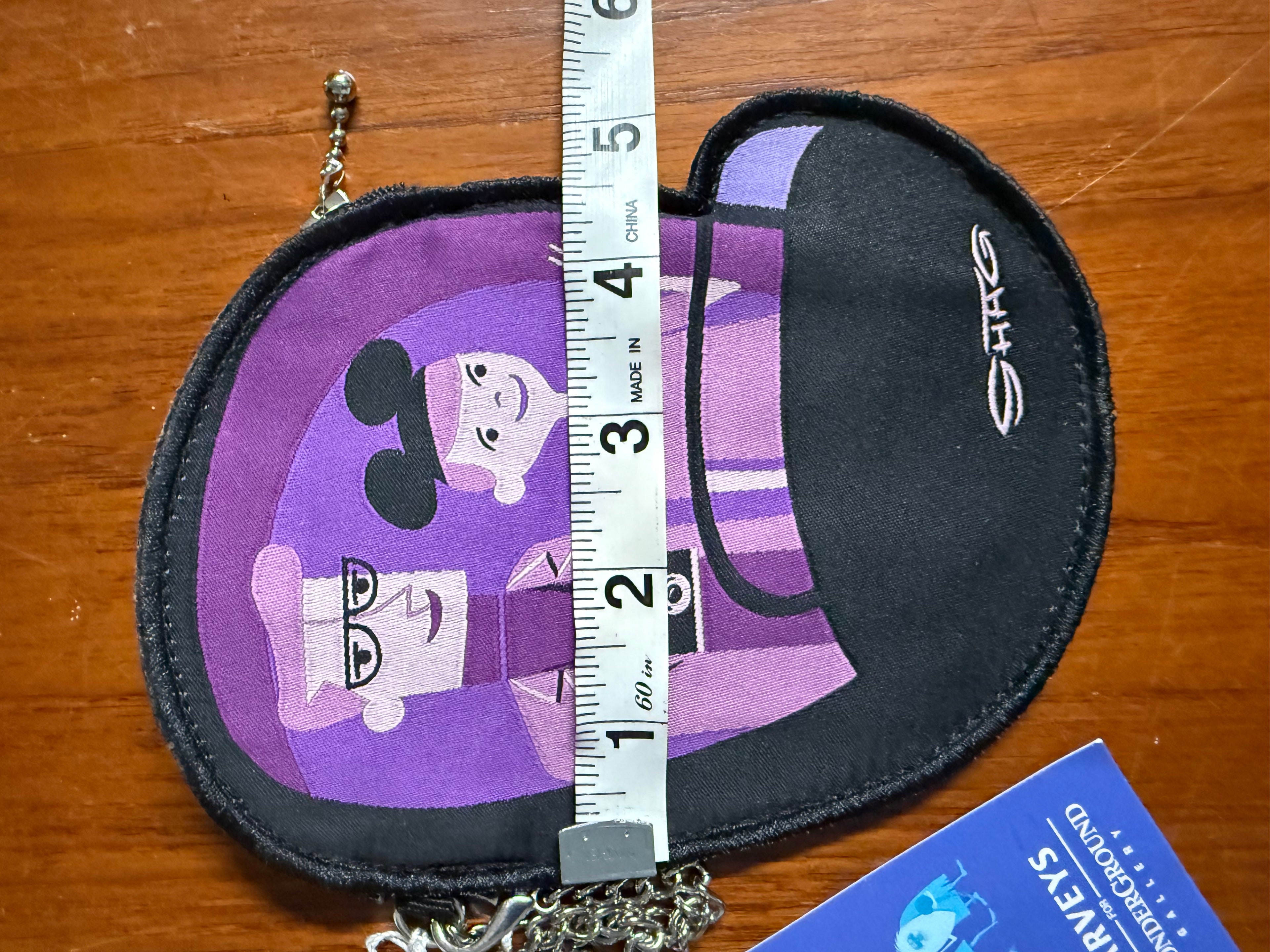 NWT Disney x Harveys x SHAG Haunted Mansion 50th Anniversary Doom Buggy Coin Purse