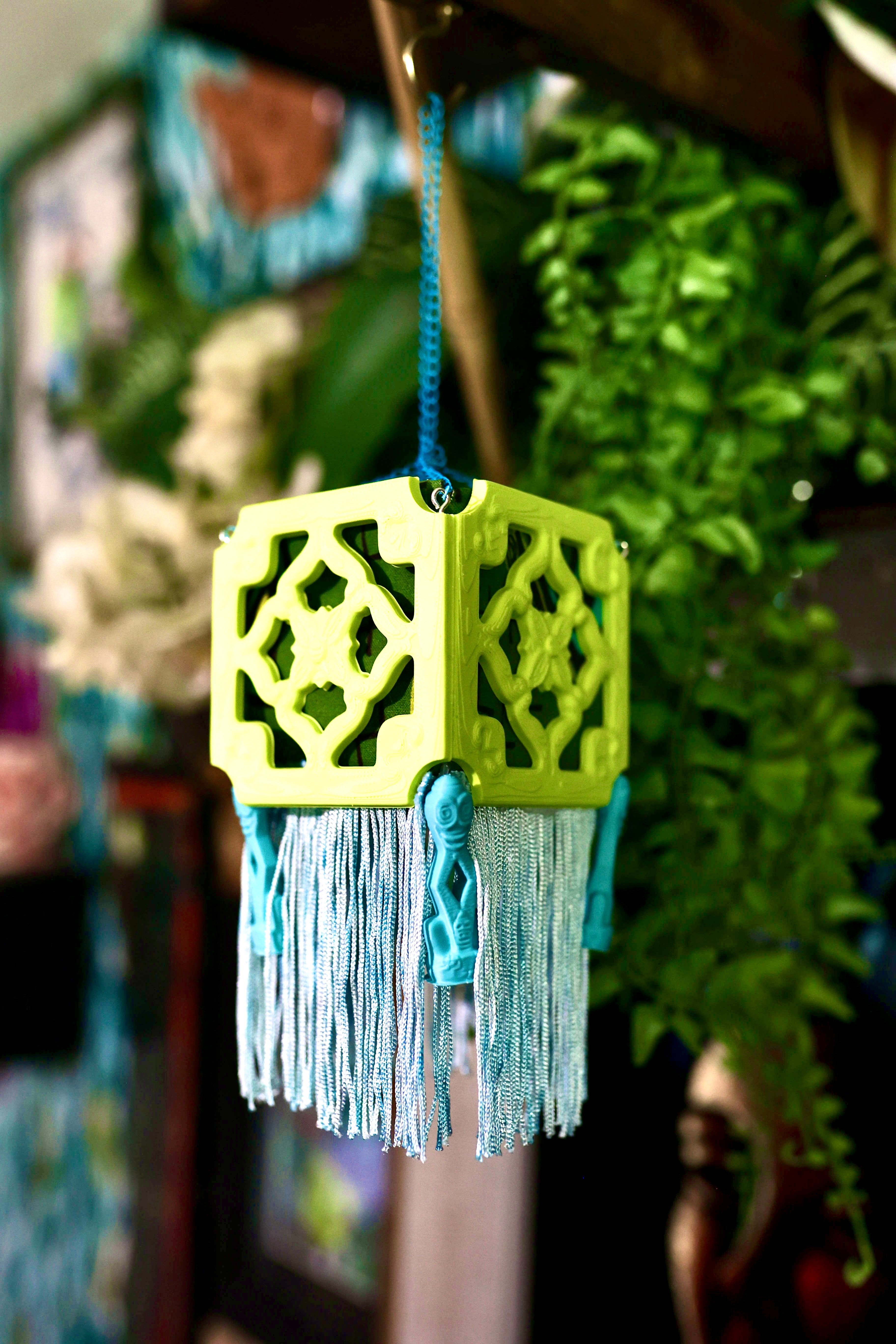 Jade Tile Block Lamp