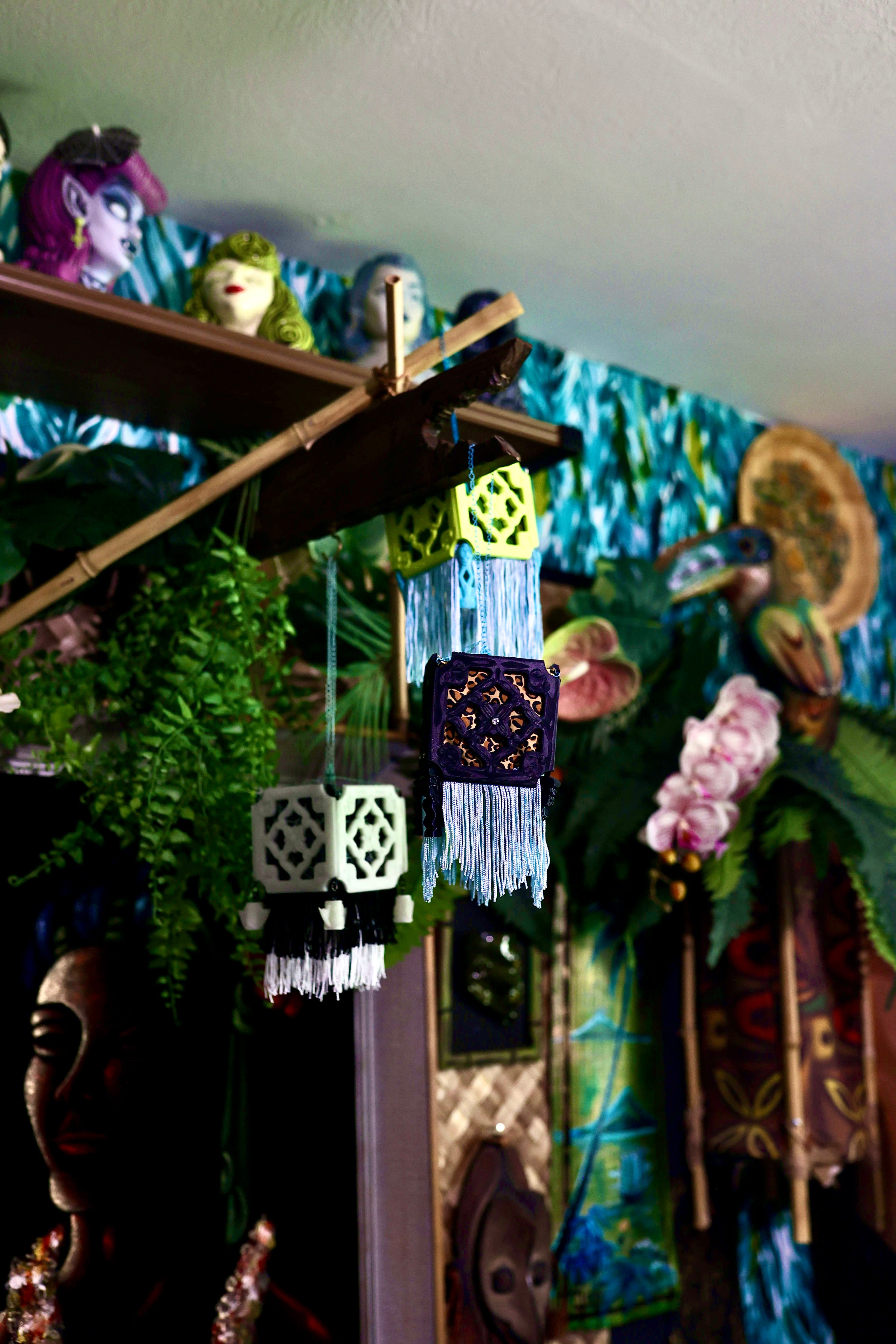 Jade Tile Block Lamp