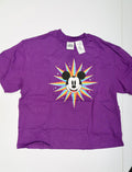 Disney Pride Collection Mickey Mouse Purple Crop T-Shirt – Walt Disney World