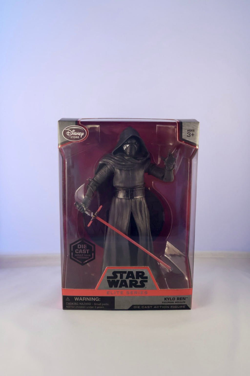 Star Wars Elite Series Die-Cast Figure Lot of 3 – Kylo Ren, Captain Phasma, First Order Stormtrooper (Disney Store Exclusives)