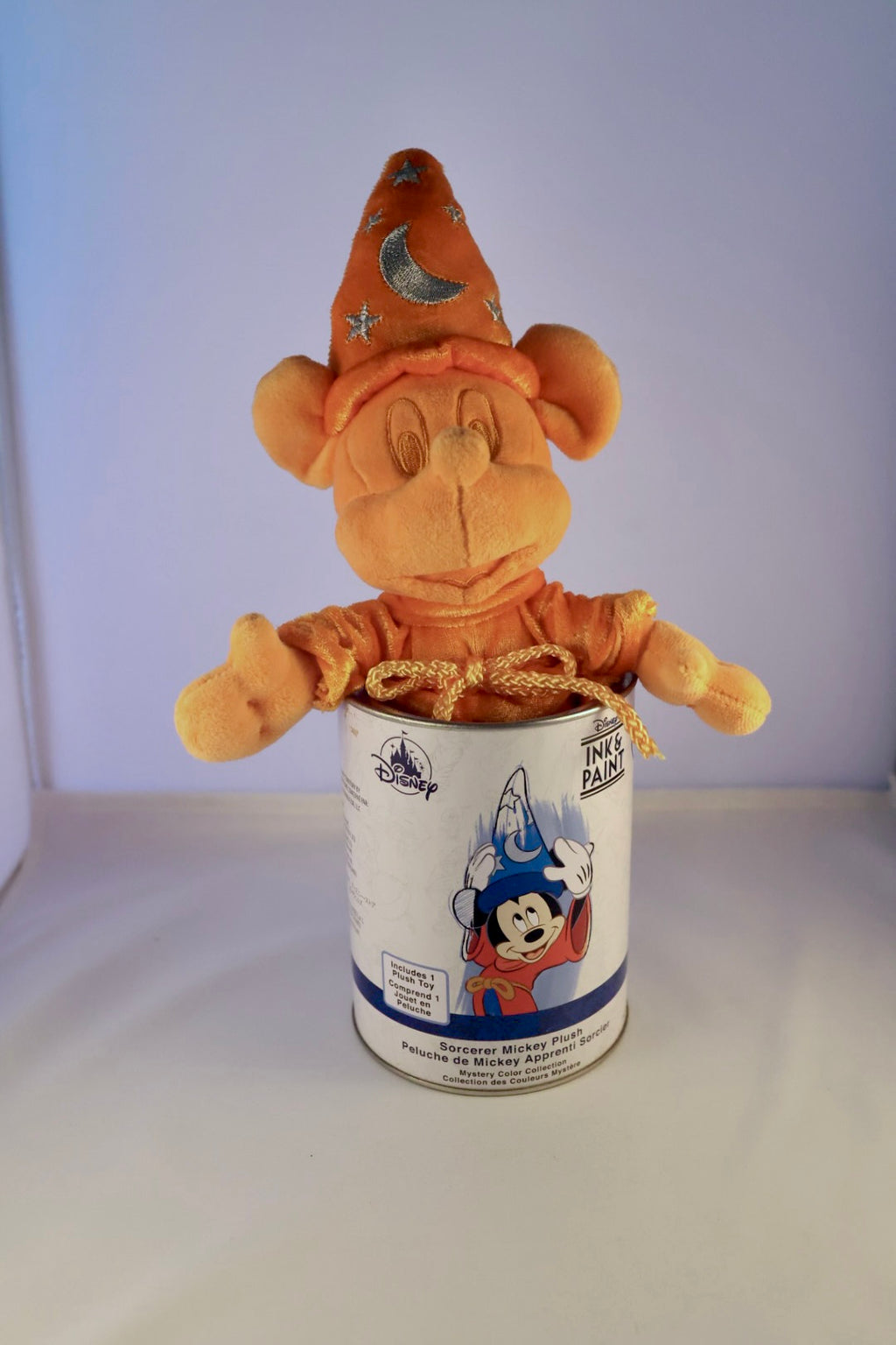 Disney Parks Ink & Paint Series 2 Sorcerer Mickey Mystery Plush Can Lot of 3