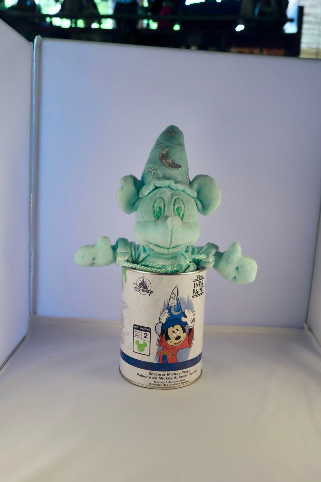 Disney Parks Ink & Paint Series 2 Sorcerer Mickey Mystery Plush Can Lot of 3