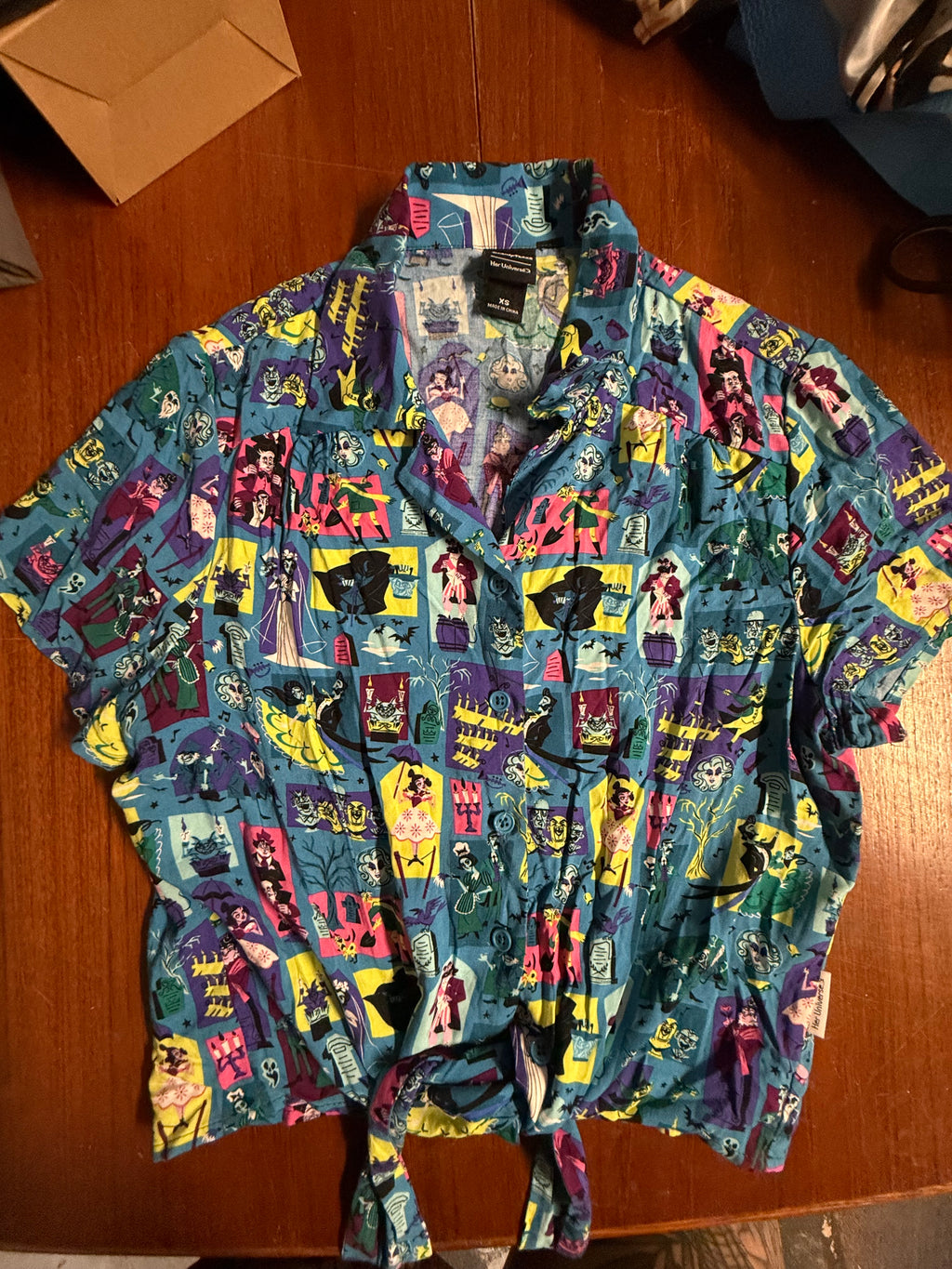 Disney’s Haunted Mansion Tie Top