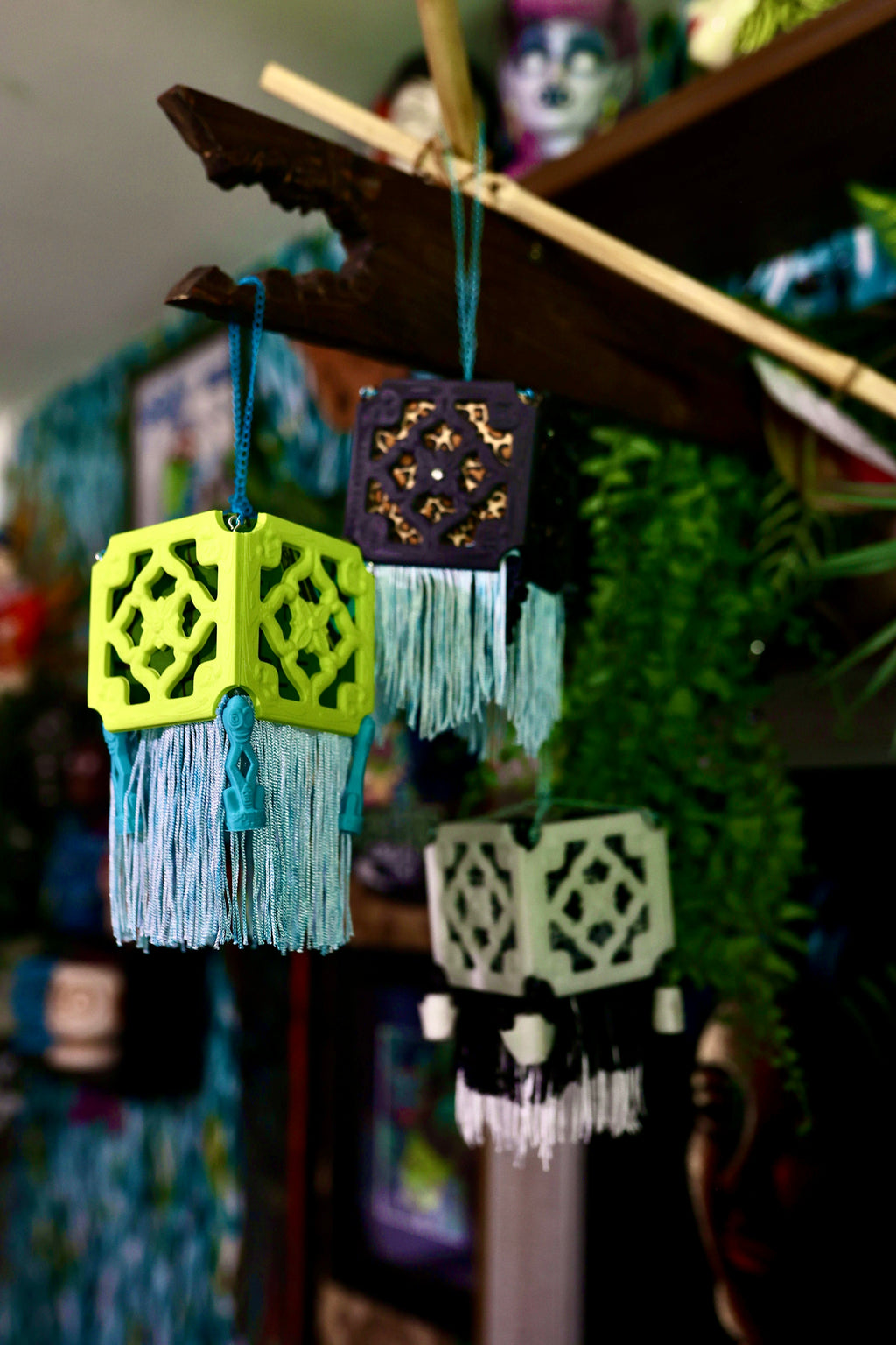 Jade Tile Block Lamp