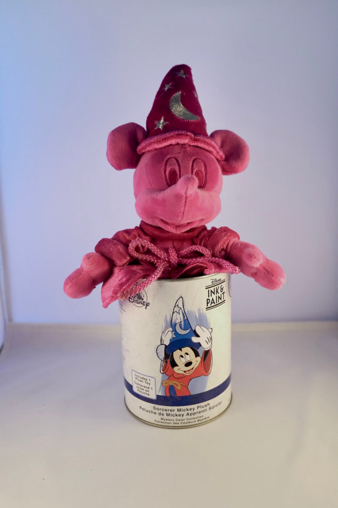 Disney Parks Ink & Paint Series 2 Sorcerer Mickey Mystery Plush Can Lot of 3