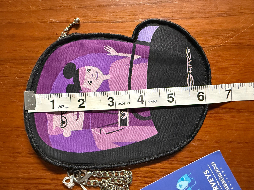 NWT Disney x Harveys x SHAG Haunted Mansion 50th Anniversary Doom Buggy Coin Purse