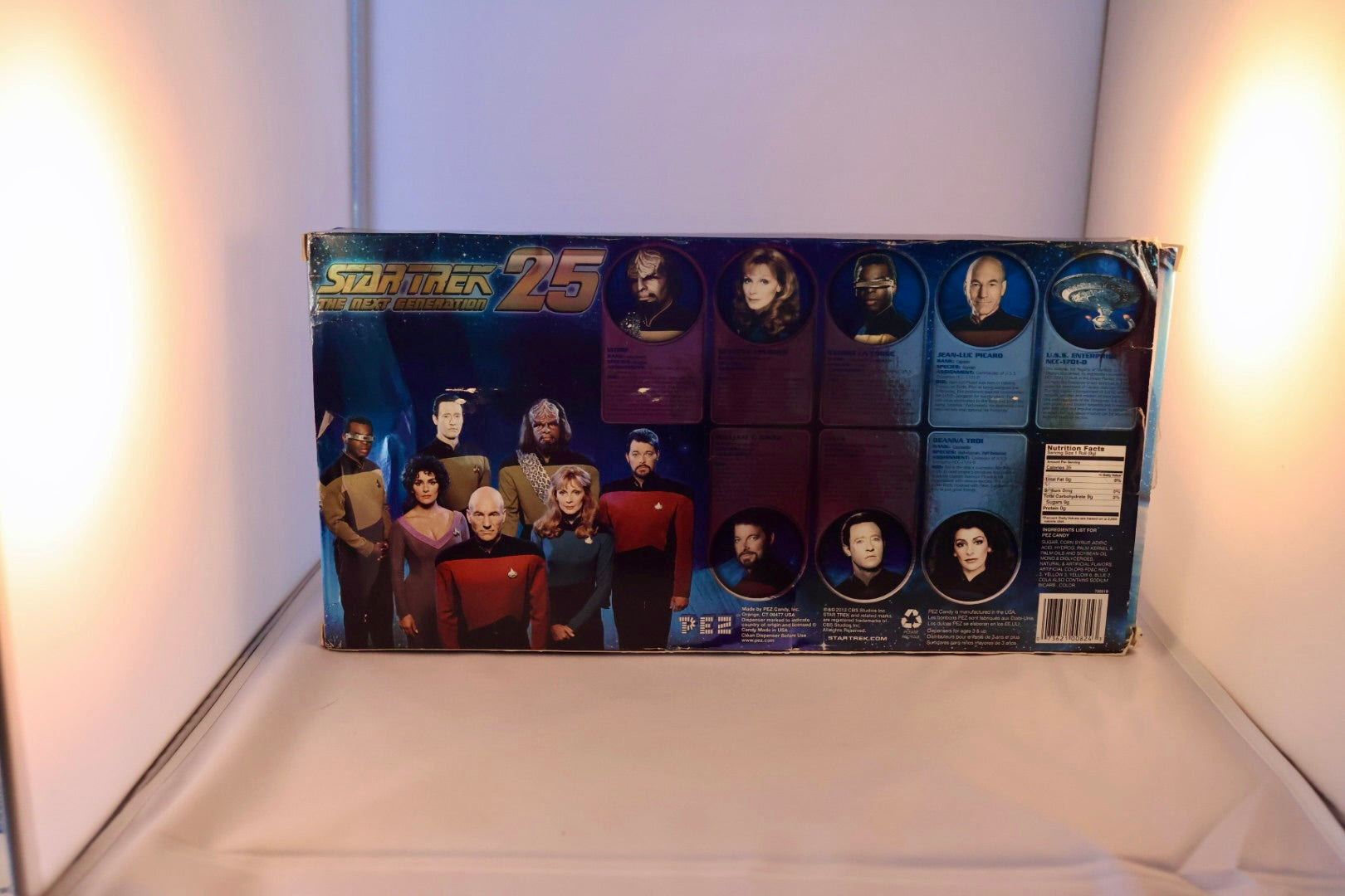 Star Trek: The Next Generation 25th Anniversary PEZ Collector's Set – Limited Edition Numbered Box Set (2012)