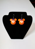 Disney Minnie Mouse Pumpkin Halloween Dangle Earrings 🎃
