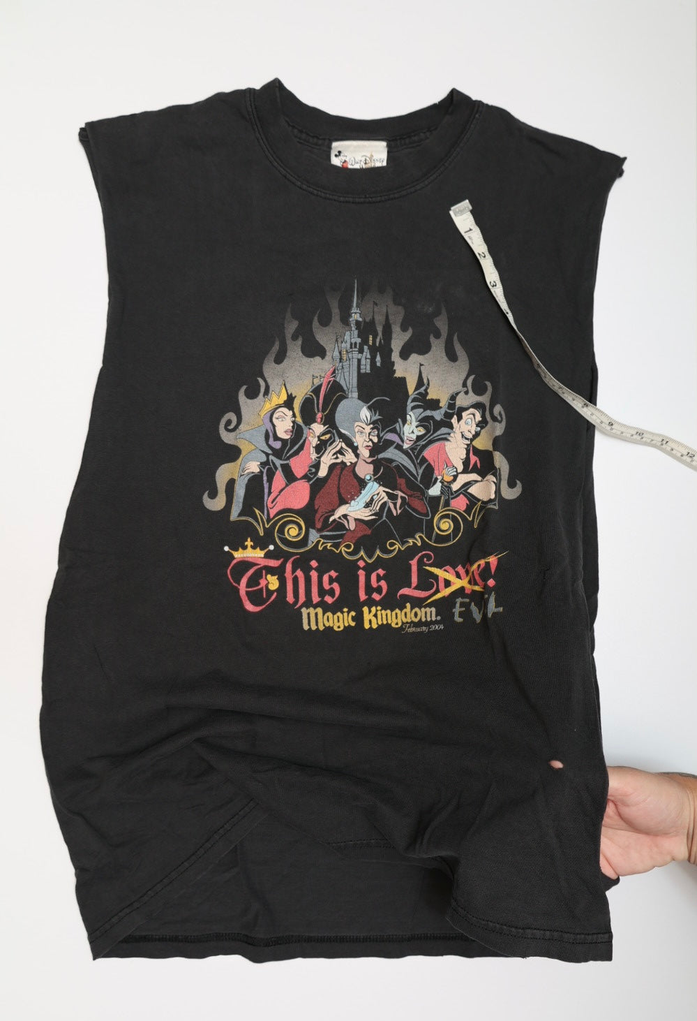 Vintage Walt Disney World "This Is Love! Magic Kingdom Evil" Event Tee