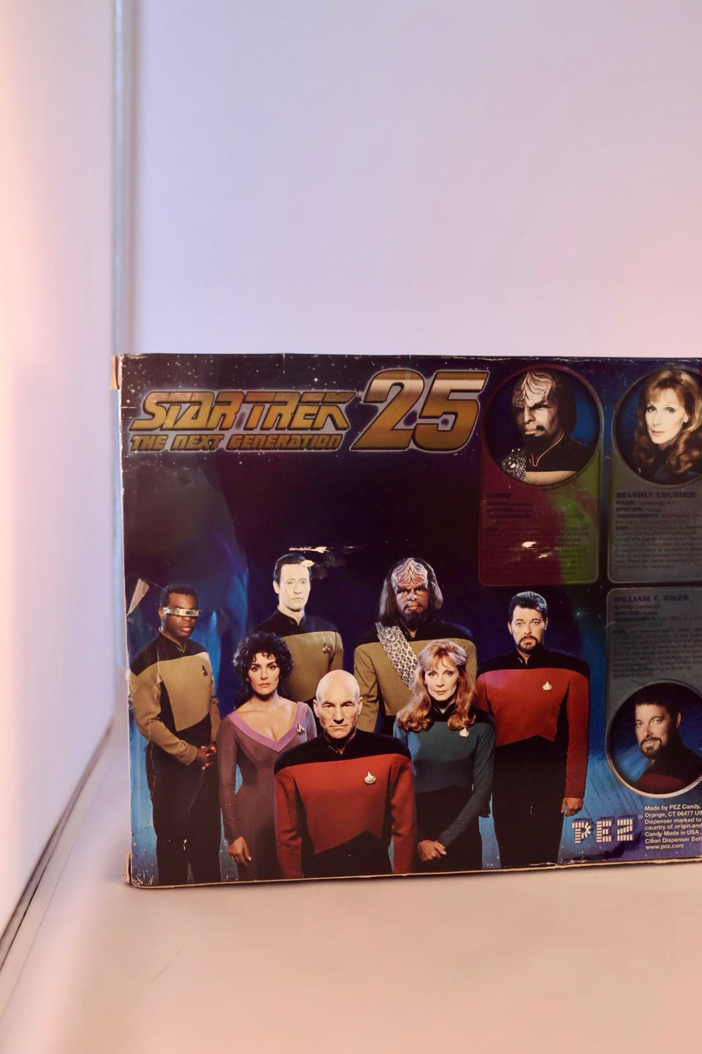 Star Trek: The Next Generation 25th Anniversary PEZ Collector's Set – Limited Edition Numbered Box Set (2012)