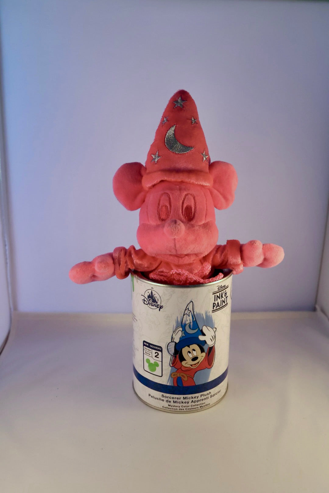Disney Parks Ink & Paint Series 2 Sorcerer Mickey Mystery Plush Can Lot of 3