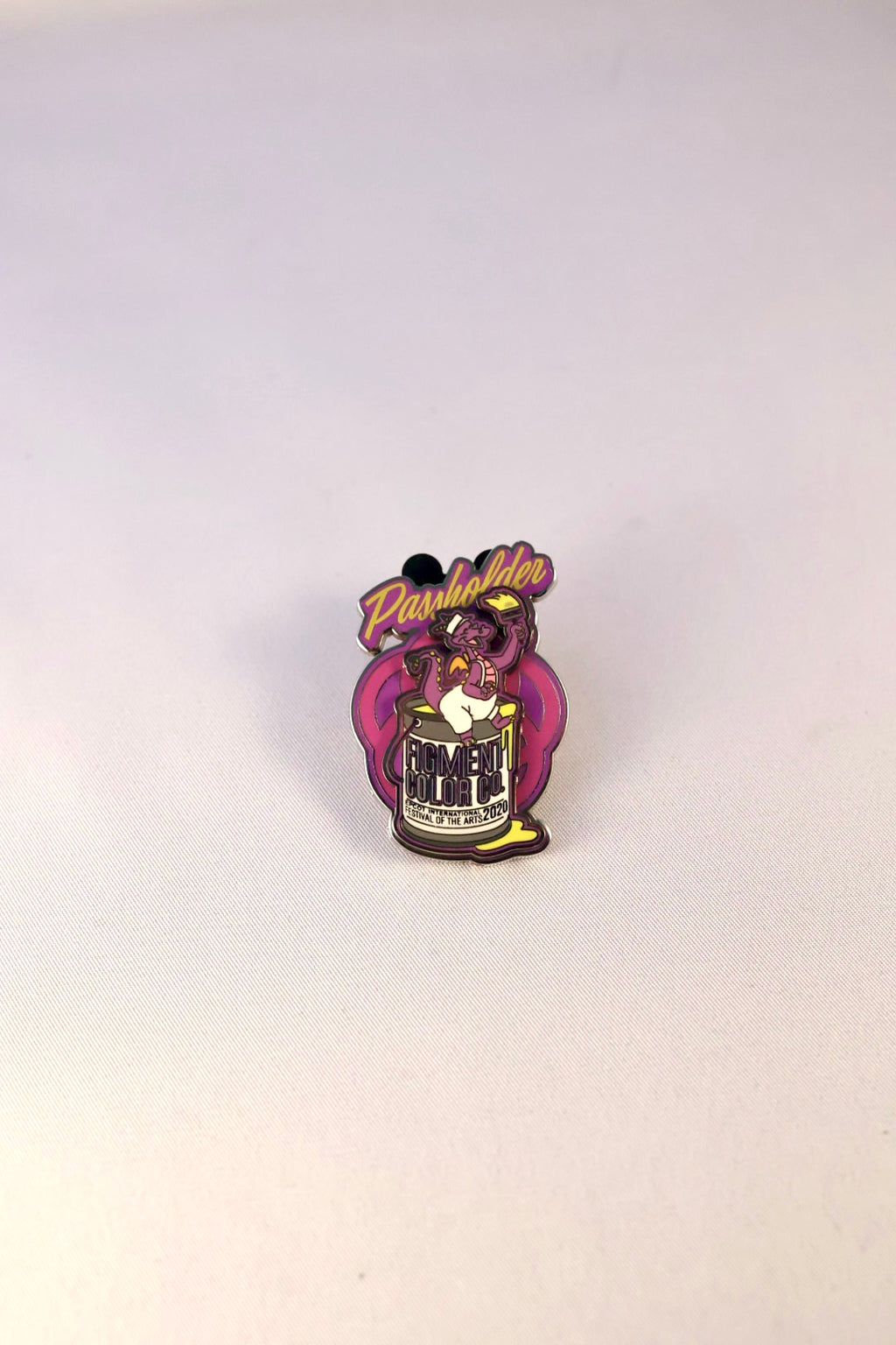 Disney 2020 Epcot Festival of the Arts Limited Edition Pin Set (Figment & Mickey)