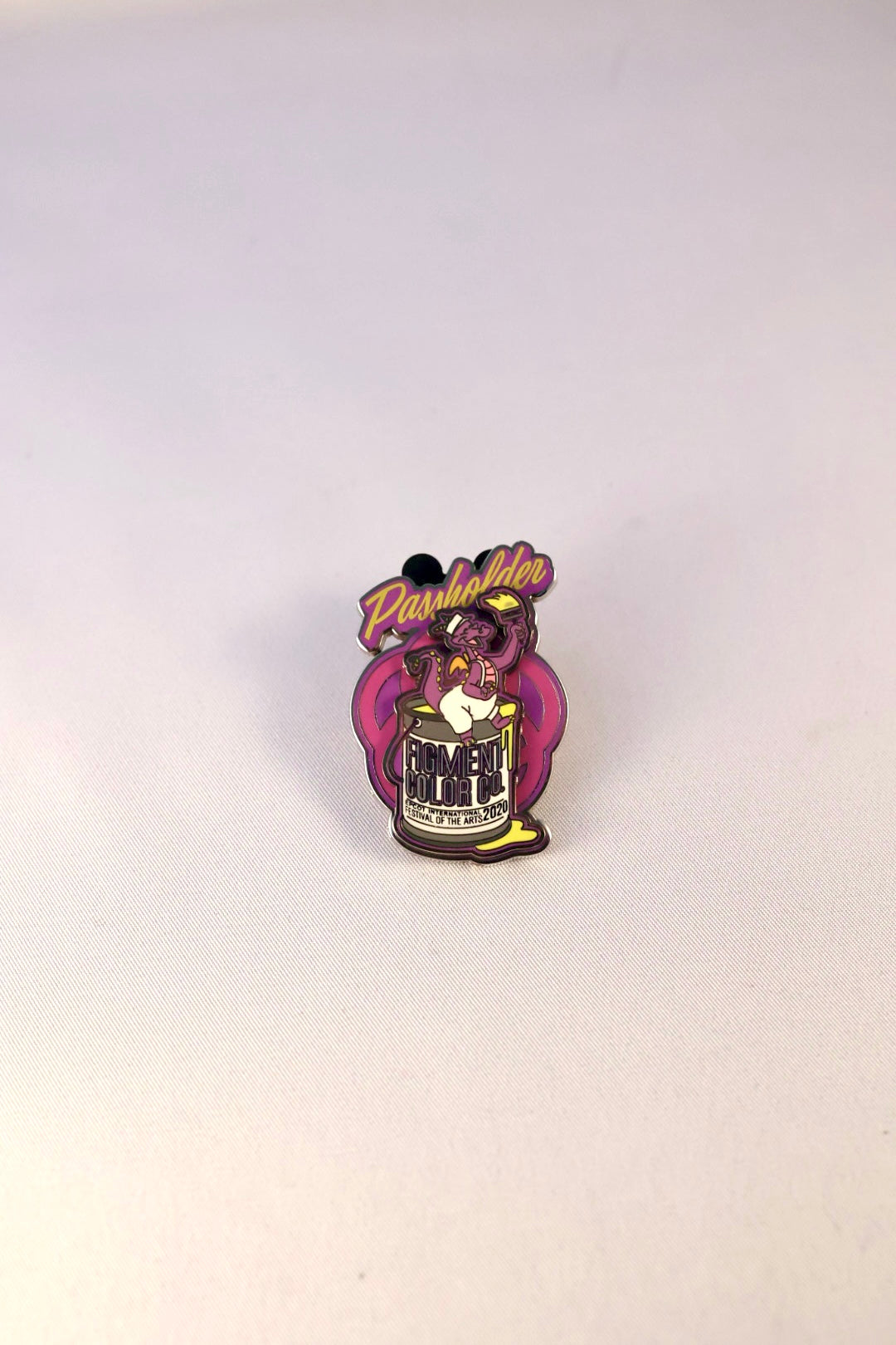 Disney 2020 Epcot Festival of the Arts Limited Edition Pin Set (Figment & Mickey)