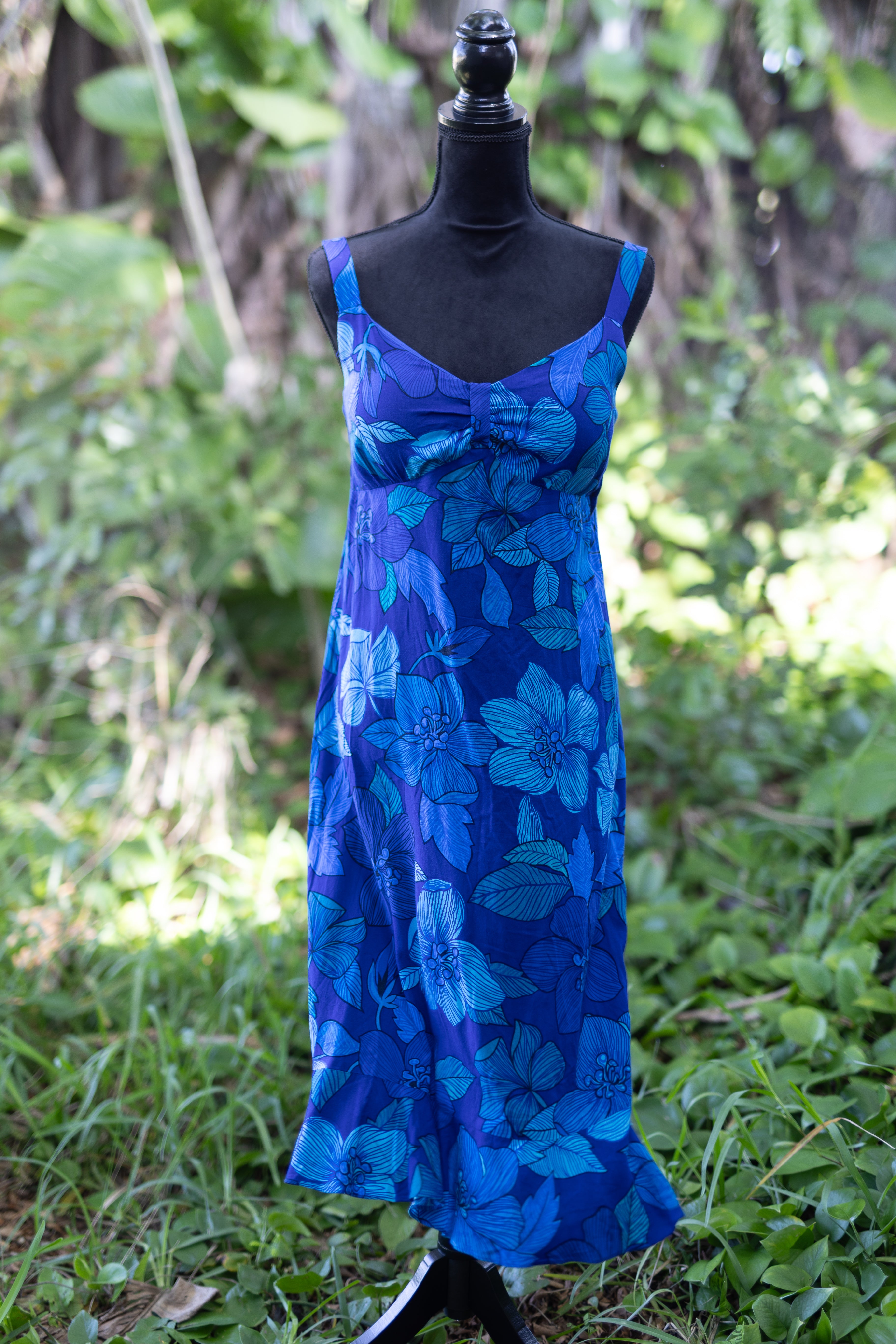 Vintage R&K Originals Tropical Floral Sundress - Size 16P