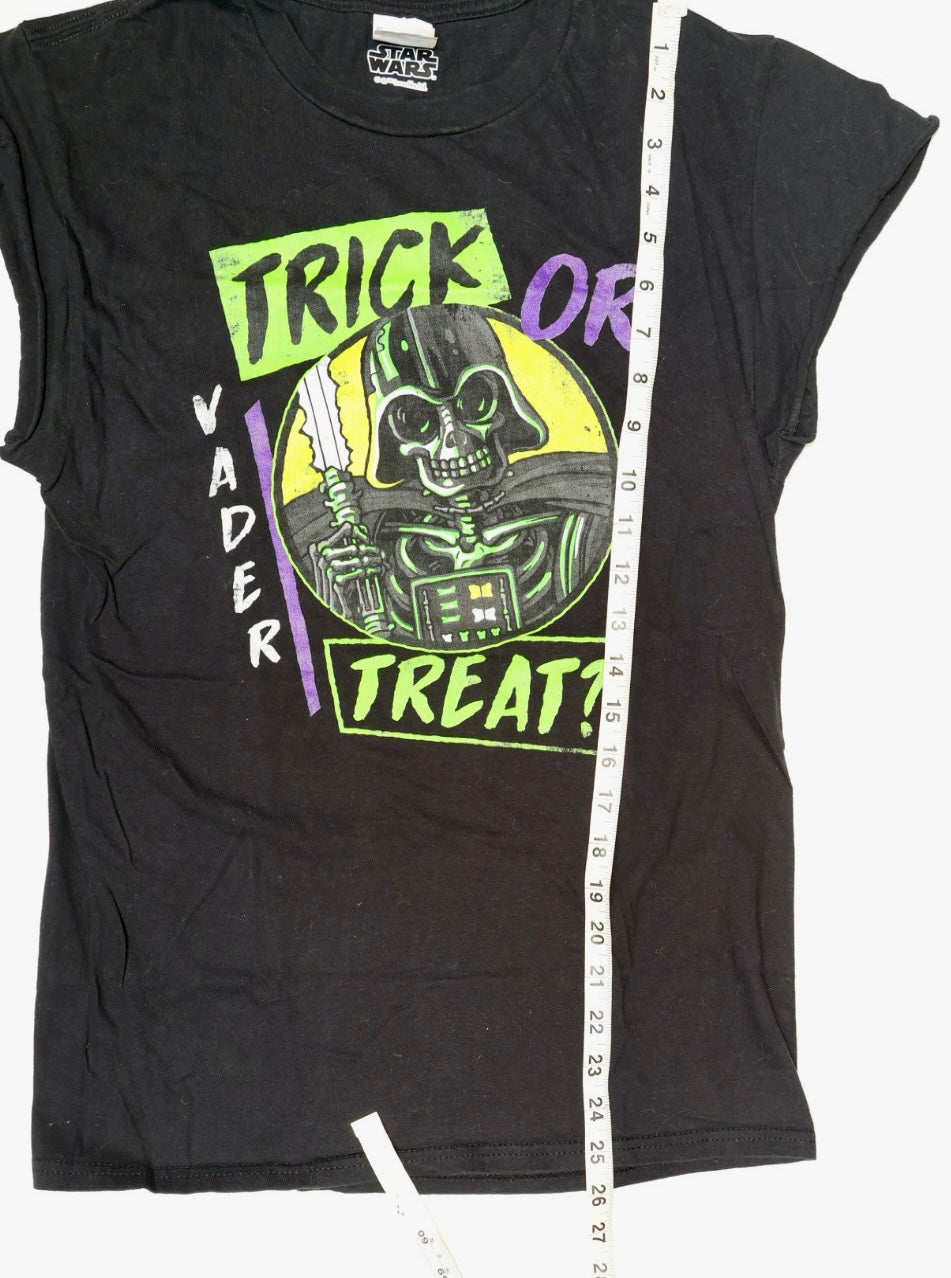 Star Wars Darth Vader Skeleton Halloween Muscle Tee / Tank - Black