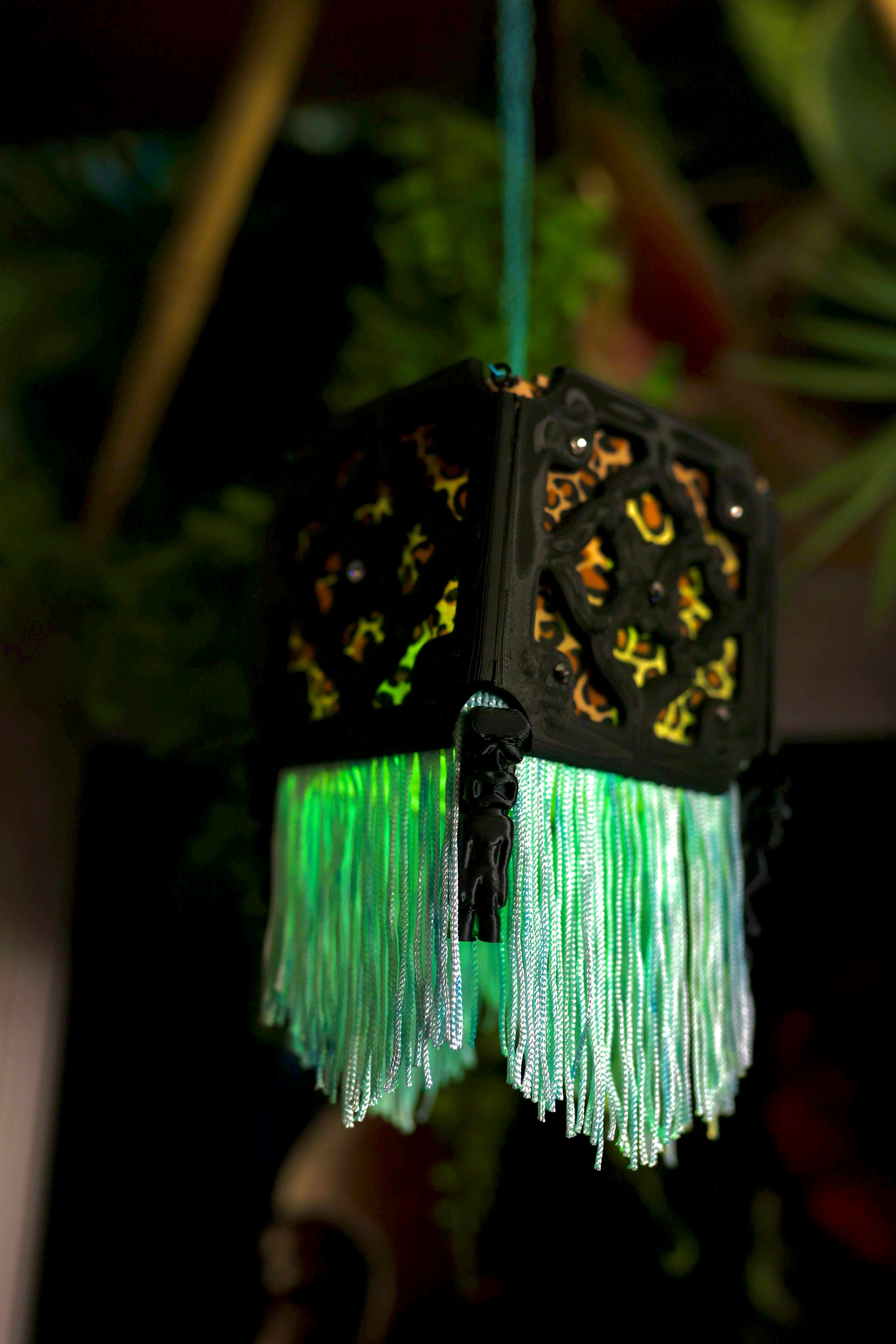 Jade Tile Block Lamp