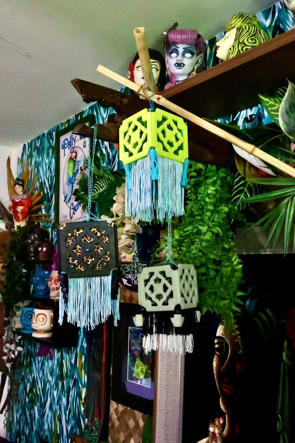 Jade Tile Block Lamp