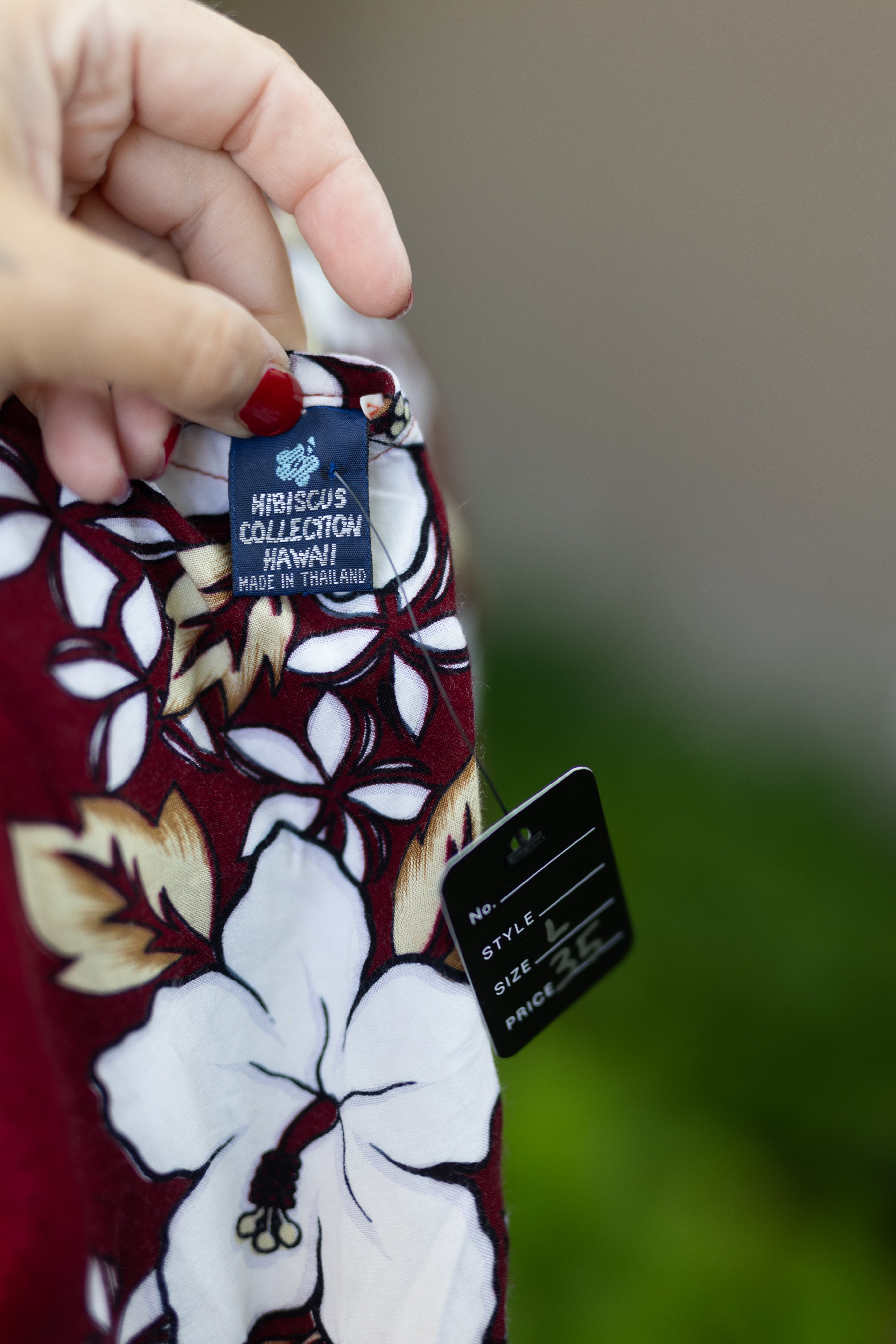 Hibiscus Collection Hawaii | Vintage Tropical Hibiscus & Sailboat Print Maxi Dress