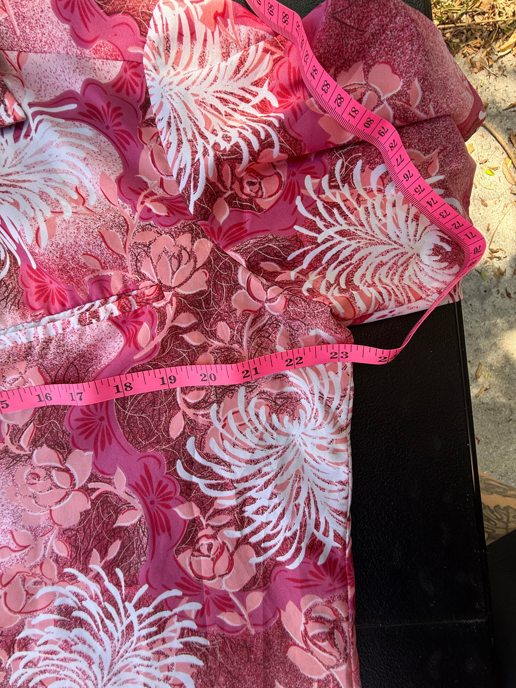 Vintage Hawaiian Floral Button-Up Shirt - Made in Hawaii