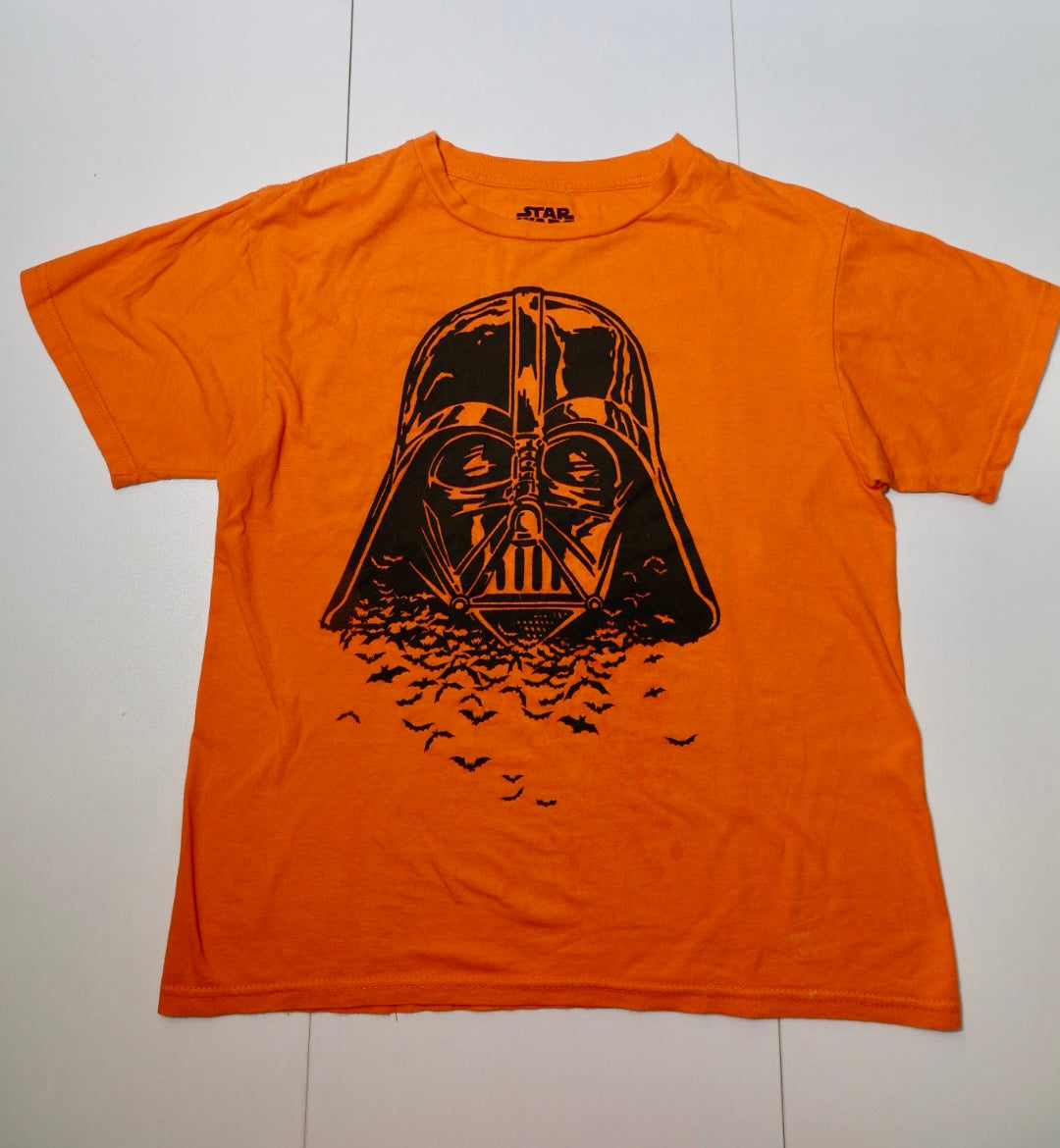 Star Wars Boys Darth Vader Halloween Bats Graphic T-Shirt