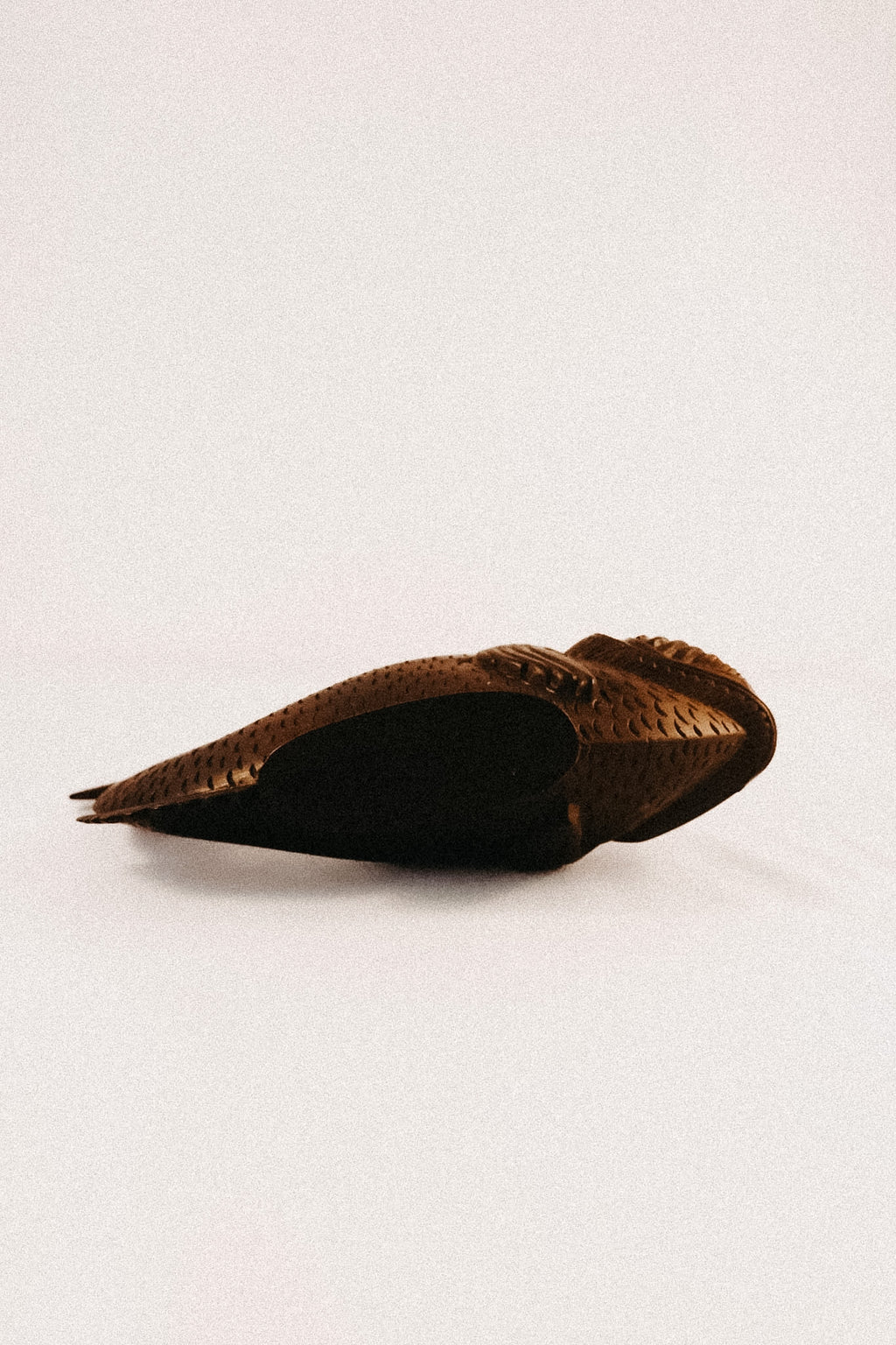 Vintage Trobriand Islands Hand-Carved Wooden Rockfish