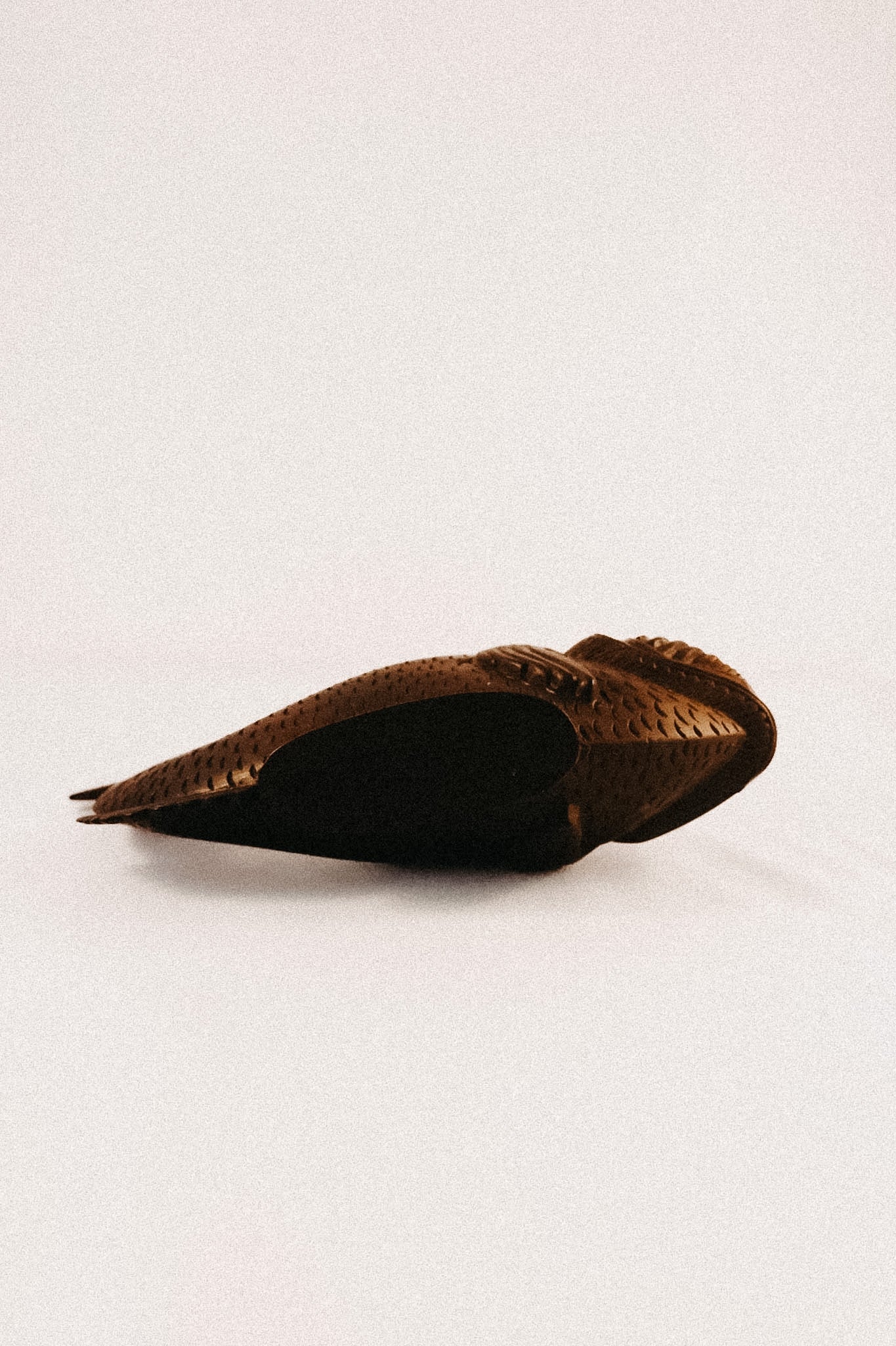 Vintage Trobriand Islands Hand-Carved Wooden Rockfish