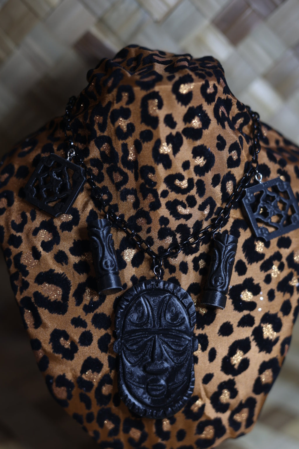 WITCO Mask Charm necklace
