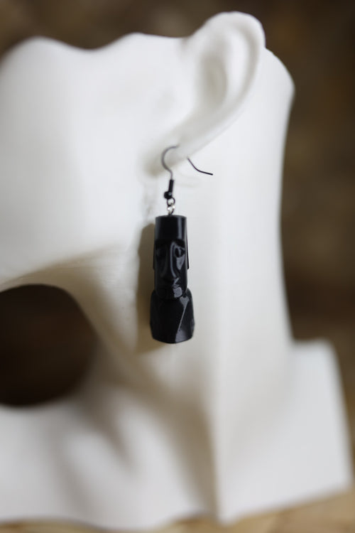 Large Moai Earrings