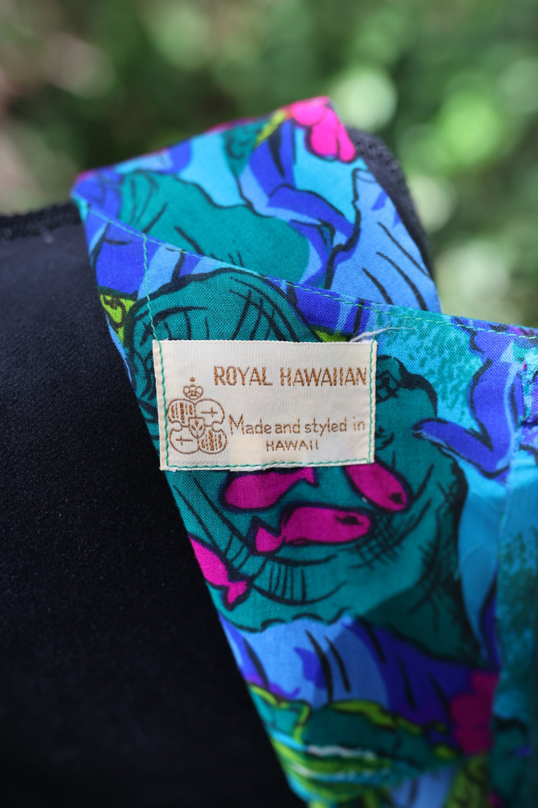 Vintage Royal Hawaiian Dress