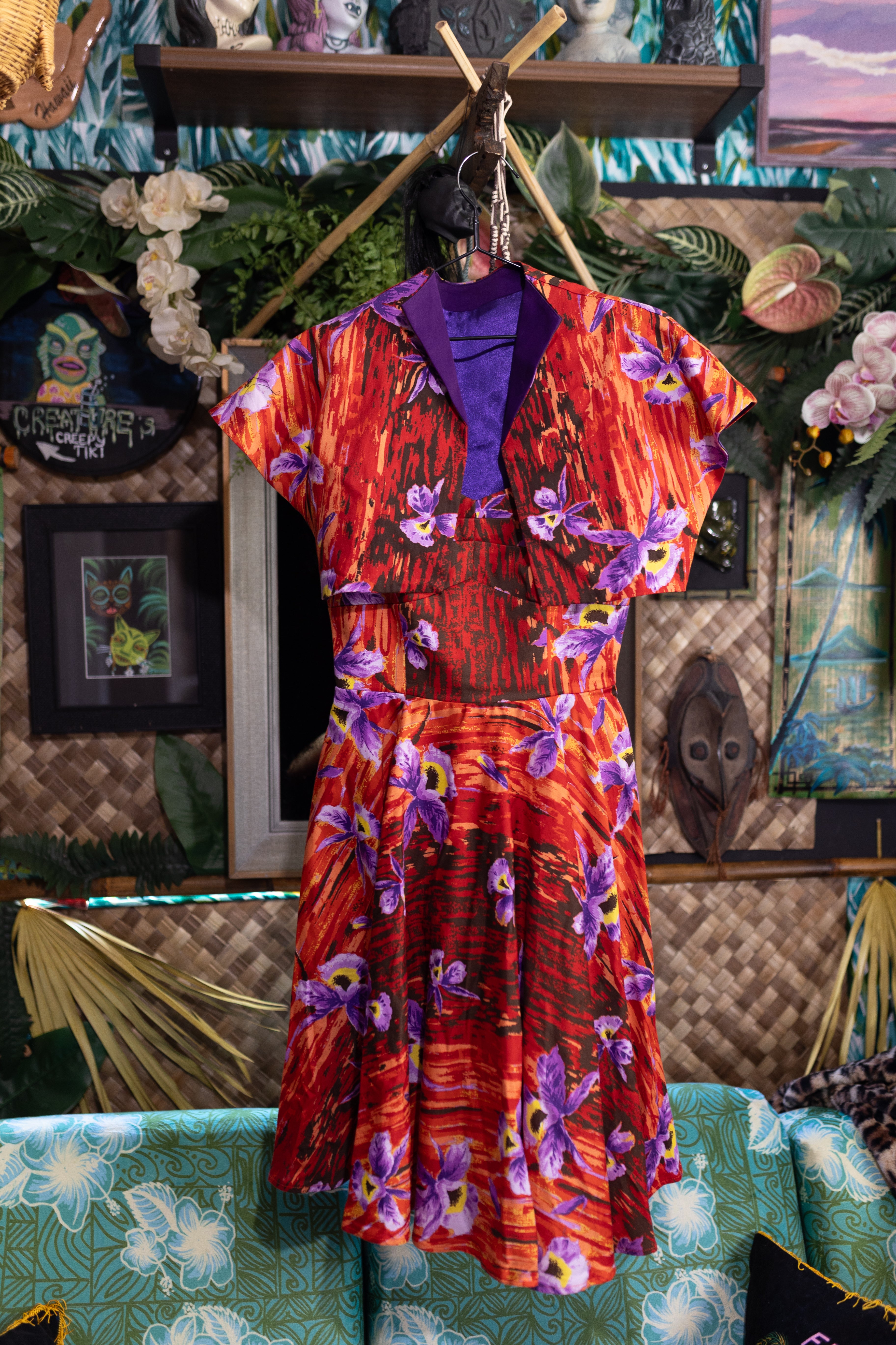 Deadly Dames by Micheline Pitt Size M Dress and Bolero