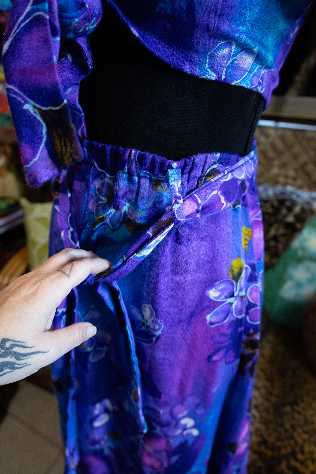 Vintage Hilo Hawaii Two Piece Dress