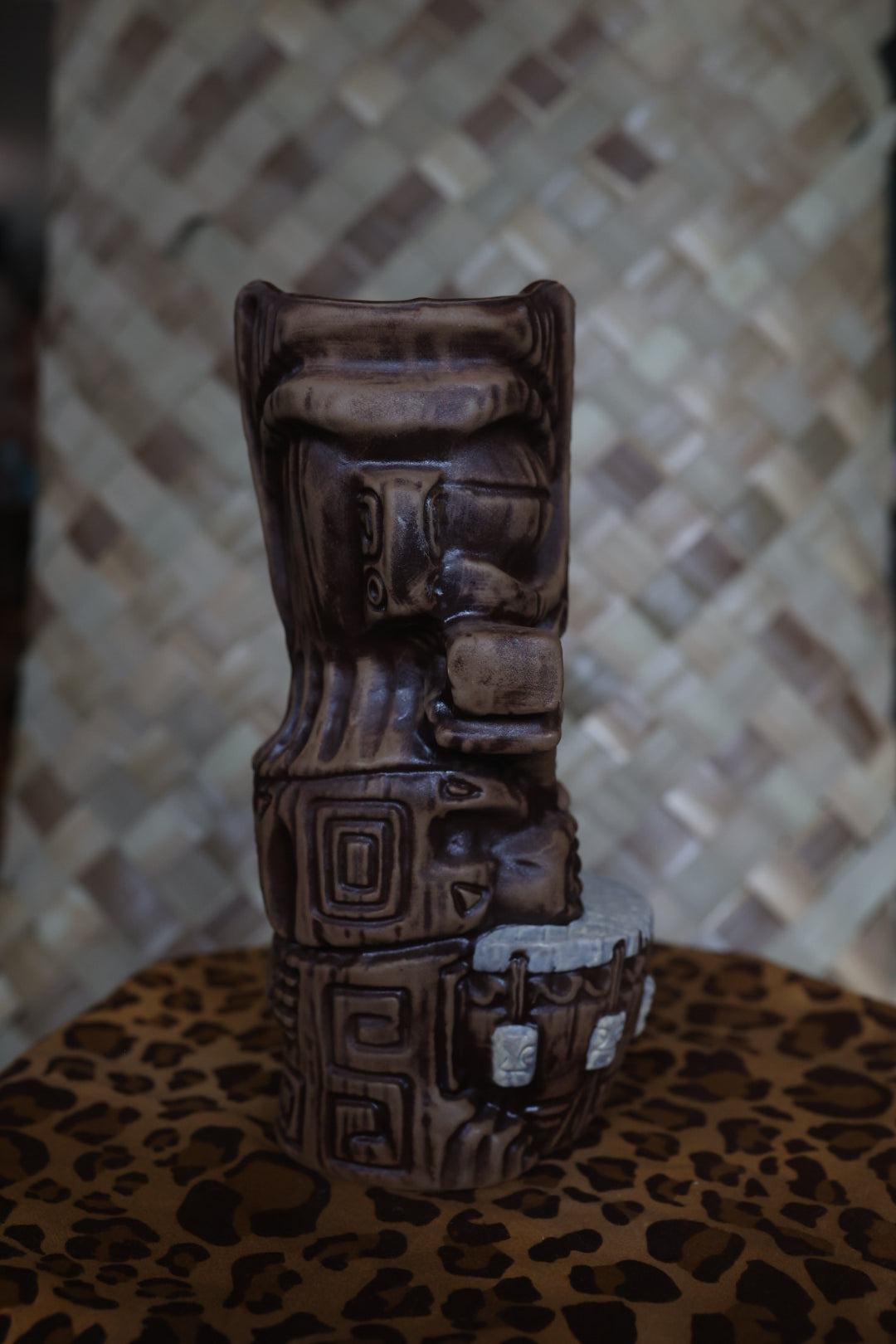 Tikiland Trading Co Drummer Tiki Mug