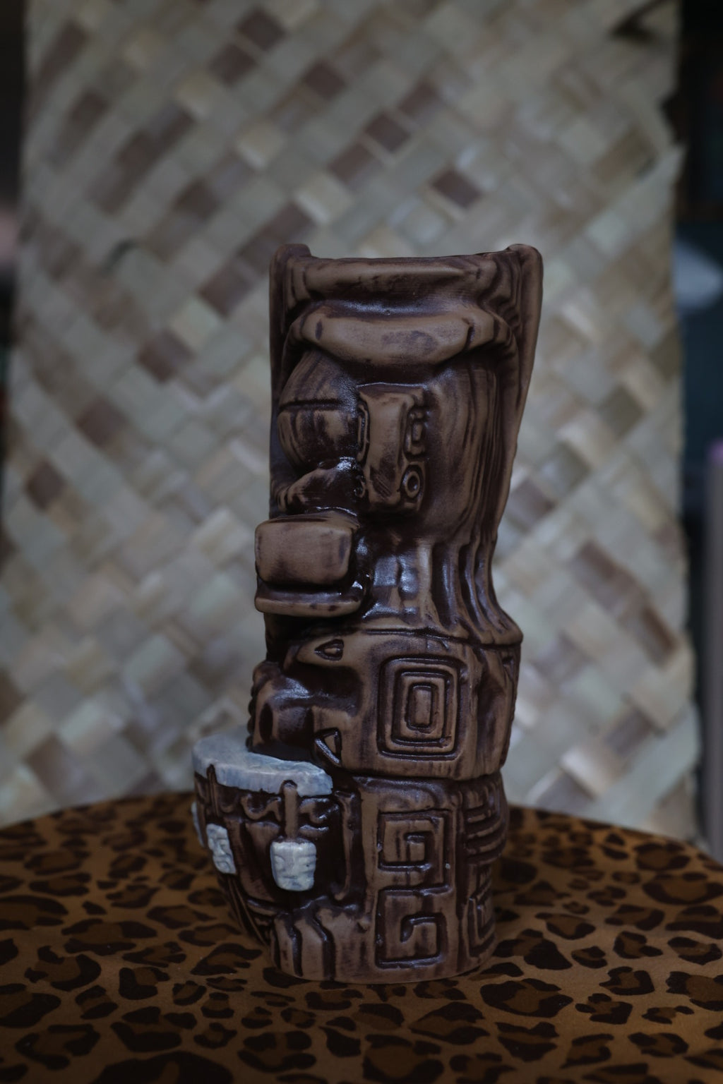 Tikiland Trading Co Drummer Tiki Mug