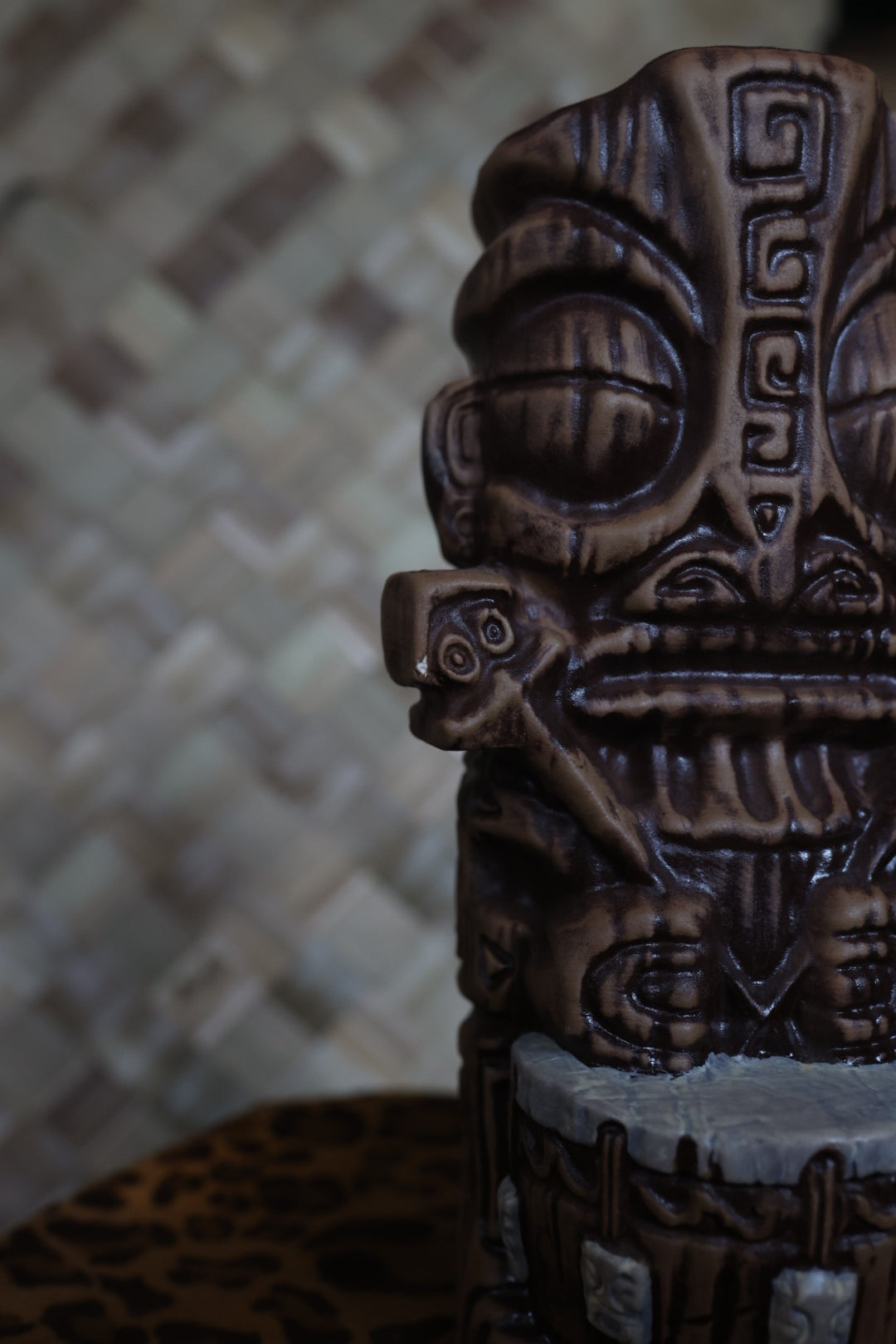 Tikiland Trading Co Drummer Tiki Mug