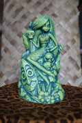 Jeff Granito's Be-Headed to the Altar Tiki Mug (Chartreuse), sculpted by Thor - Signed and Numbered Limited Edition of 55