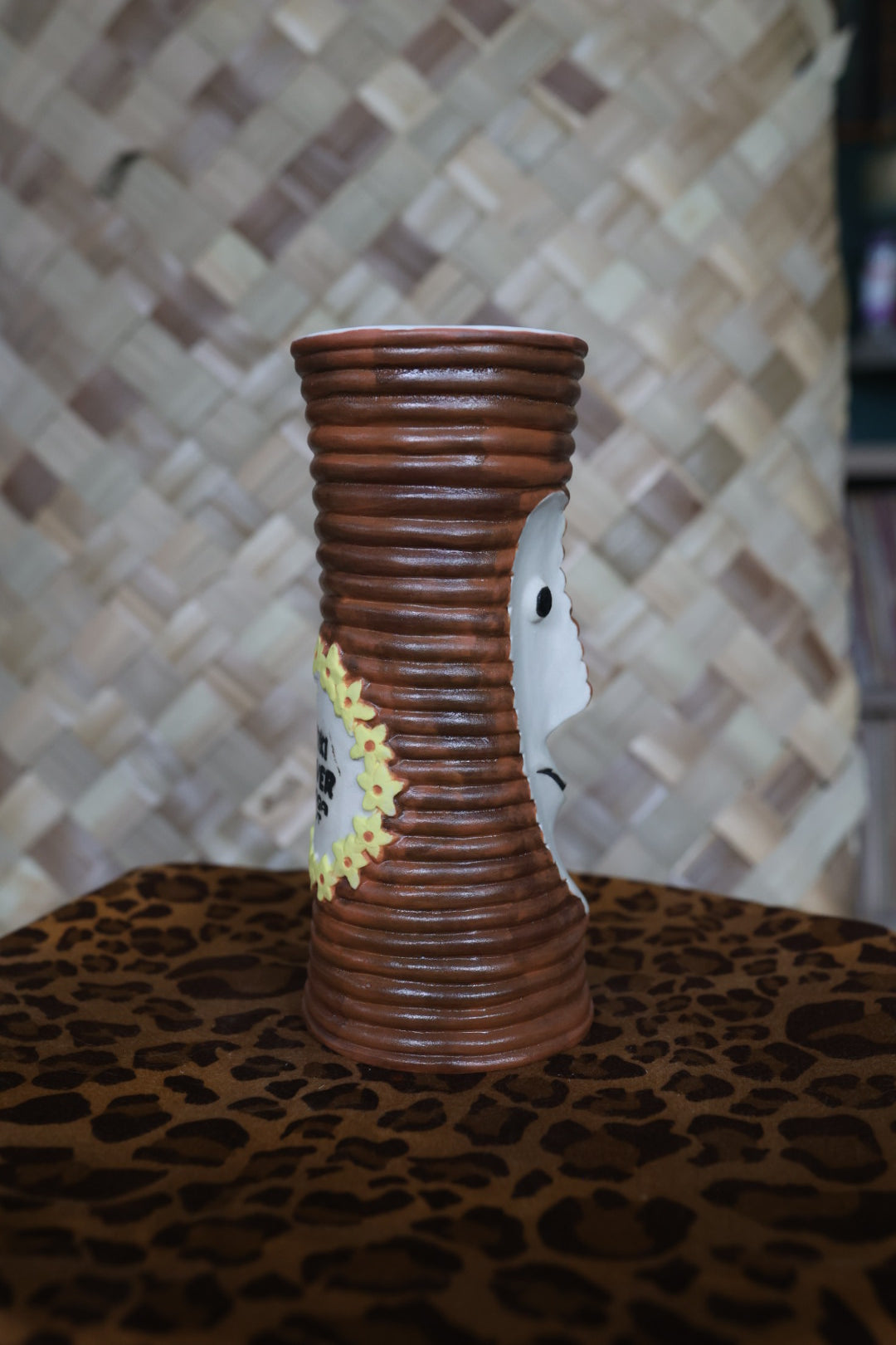 Tiki Bob with Yellow Lei Tiki Fever Limited Edition