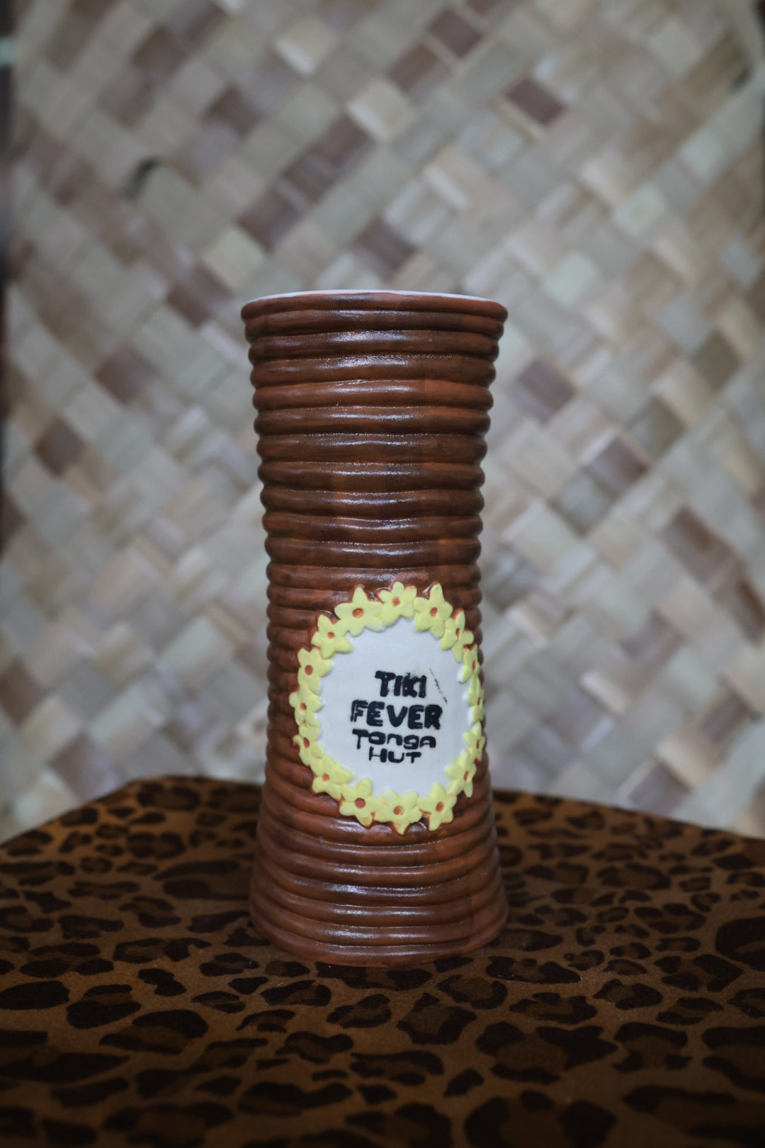 Tiki Bob with Yellow Lei Tiki Fever Limited Edition