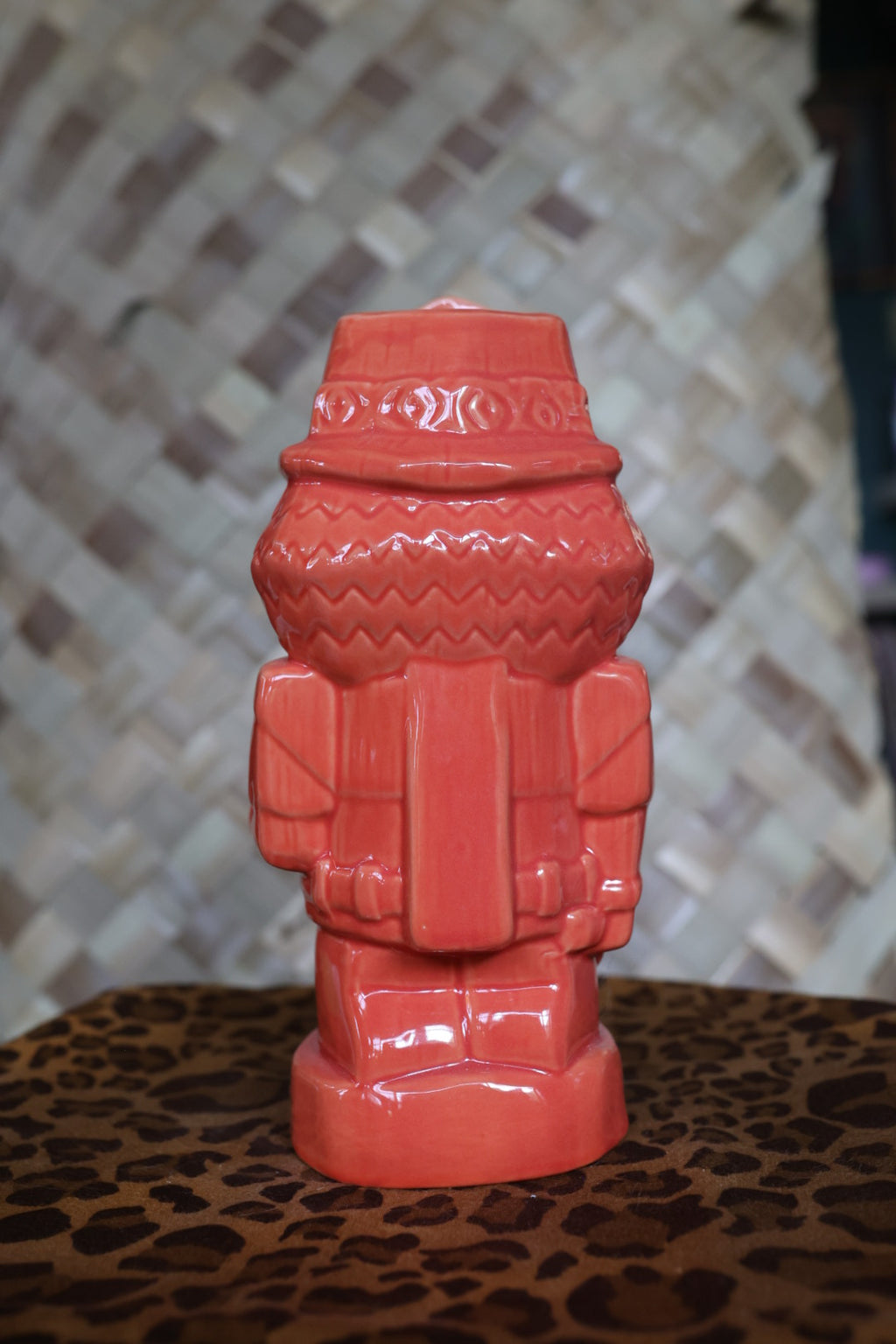 Nutcracker Tiki Mug Trader Sams Grog Grotto Disney 1st ED Red Jungle