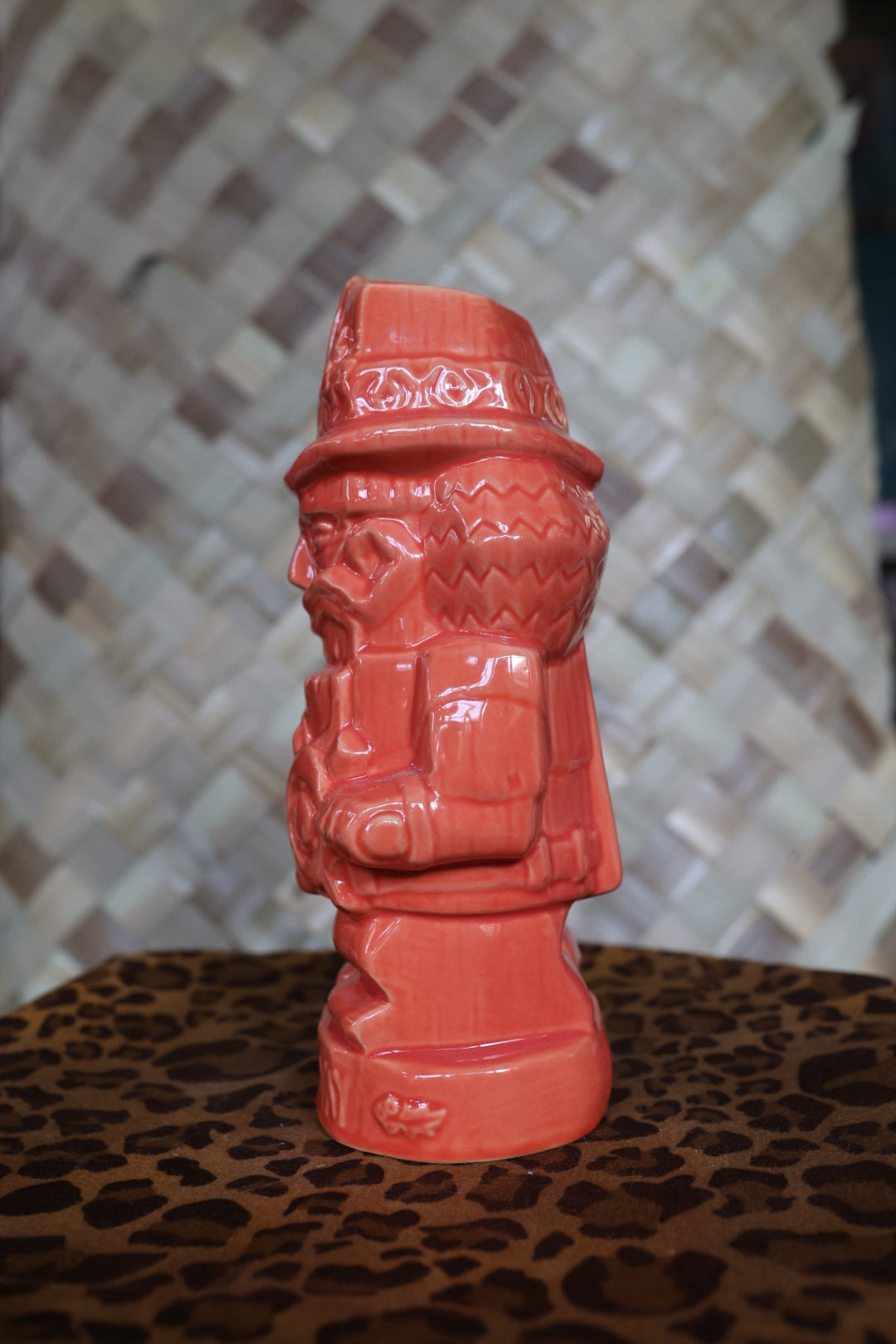 Nutcracker Tiki Mug Trader Sams Grog Grotto Disney 1st ED Red Jungle