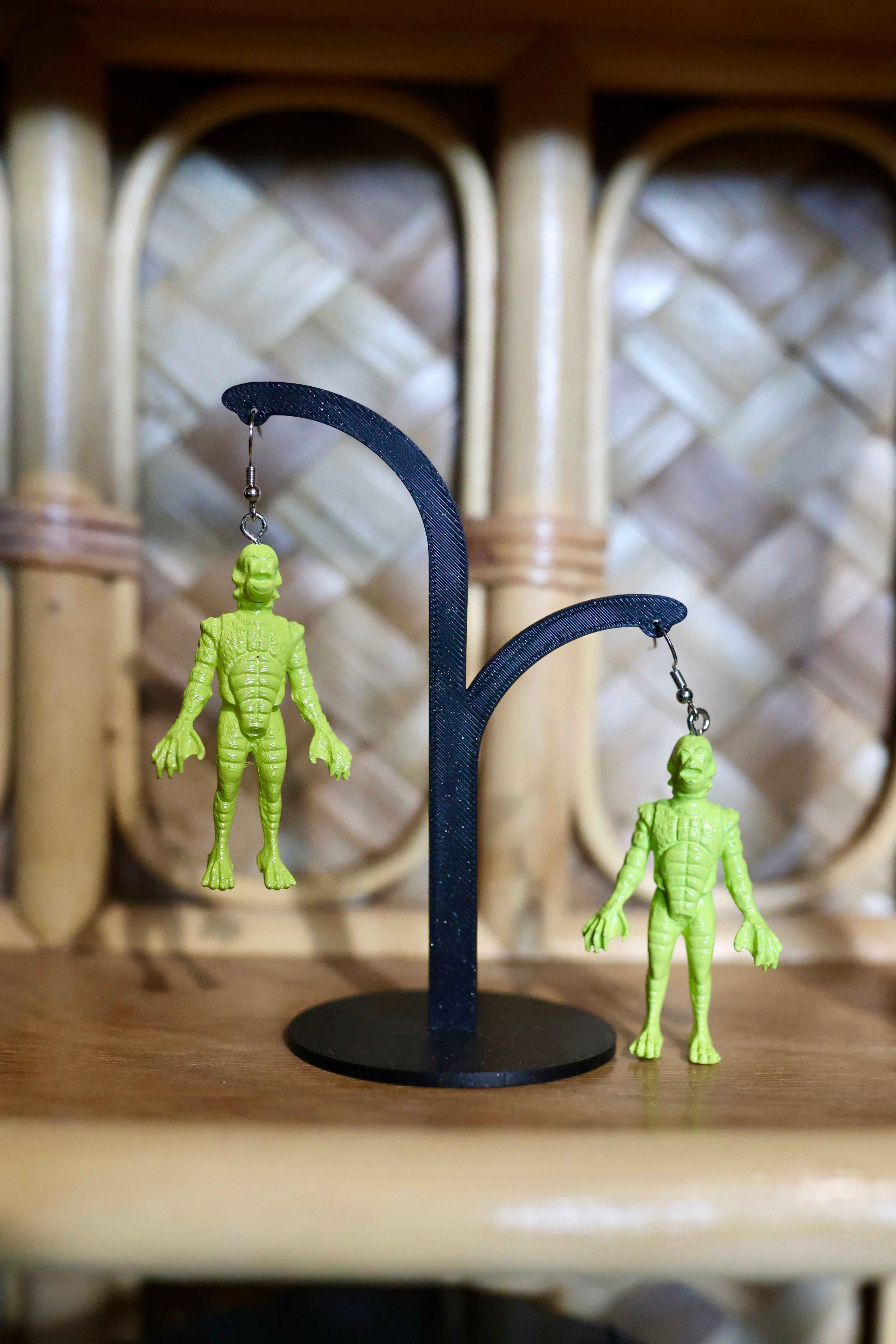 Creature Action Figure Earrings