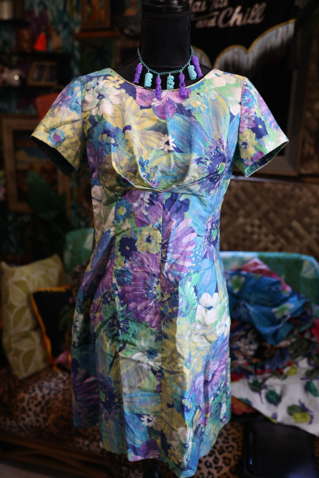 Vintage Sun Fashions of Hawaii Short Dress