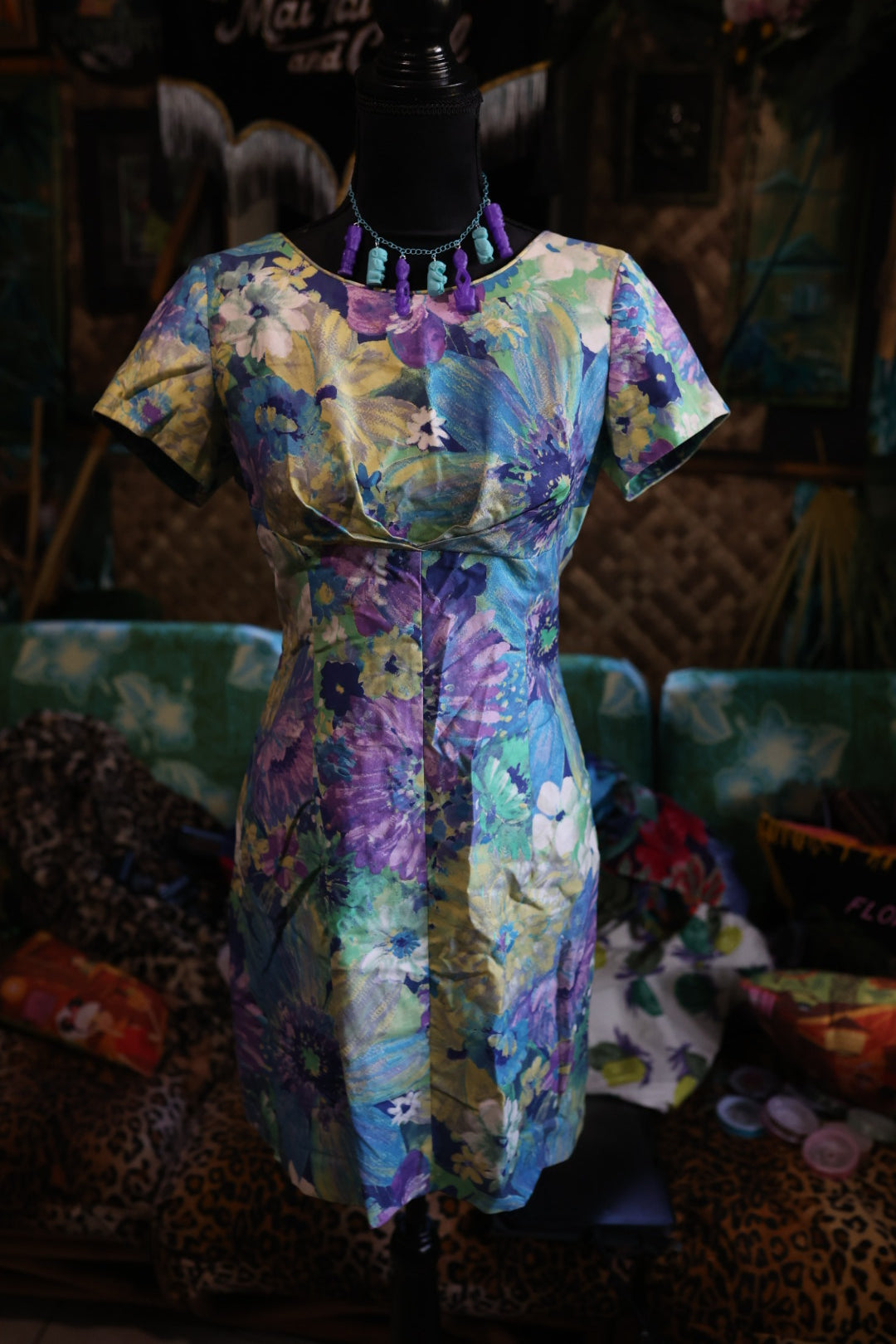 Vintage Sun Fashions of Hawaii Short Dress